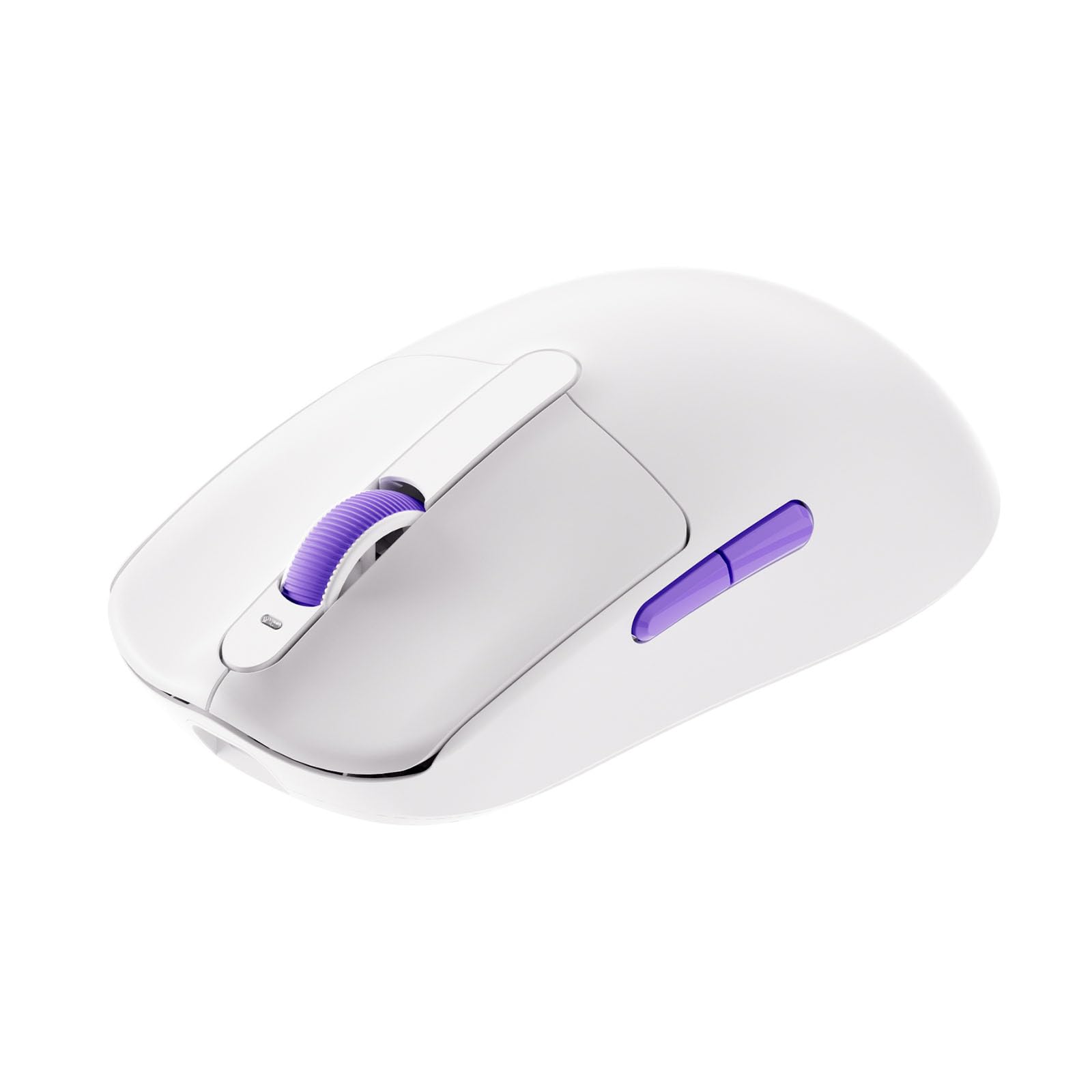 Akko Dash Ultra kabellose Gaming-Maus, 41 g ultraleichte Maus,PAW3950-Gaming-Sensor, BT/2,4-GHz-kabellose/kabelgebundene Gaming-Maus, 8 einstellbare DPI bis zu 30.000, PC-Mäuse für Windows/Mac, Weiß