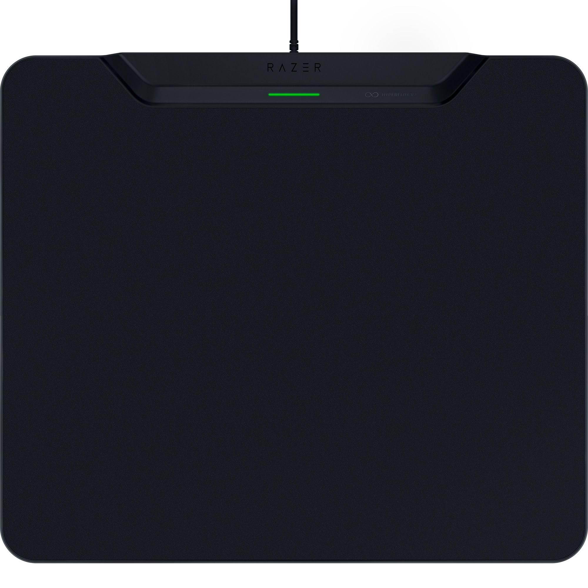 Razer HyperFlux V2 kabelloses Ladesystem: Kontinuierliches Laden, Gaming-Mauspad & Puck, nahtlose automatische Kopplung, HyperSpeed-Multi-Geräte-Konnektivität, rutschfeste Gummiunterseite, harte