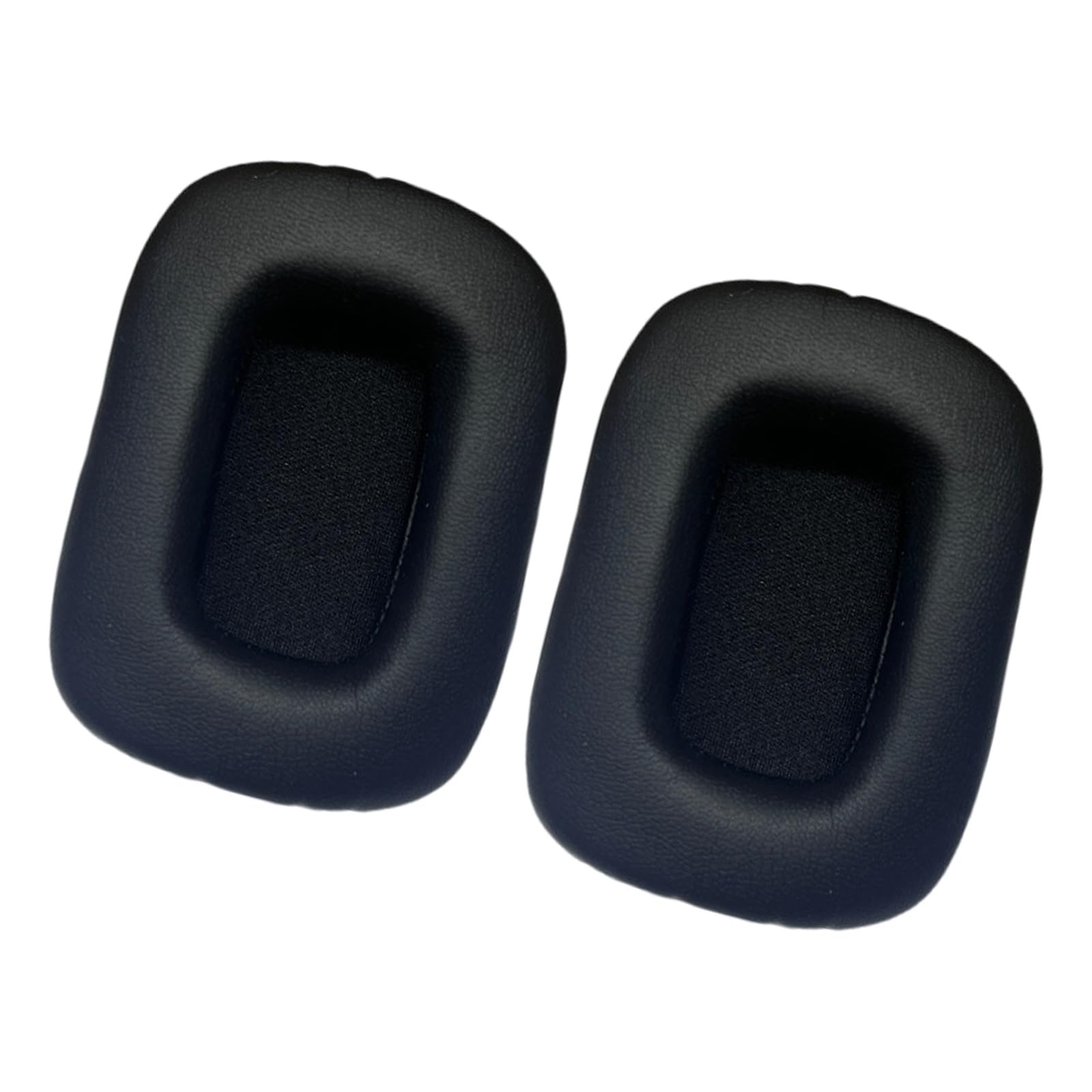 Ersatz Ohrpolster für 90 x 70 mm große Gaming Headsets. Ohrpolster mit weicheren Protein Leder Ohrpolstern