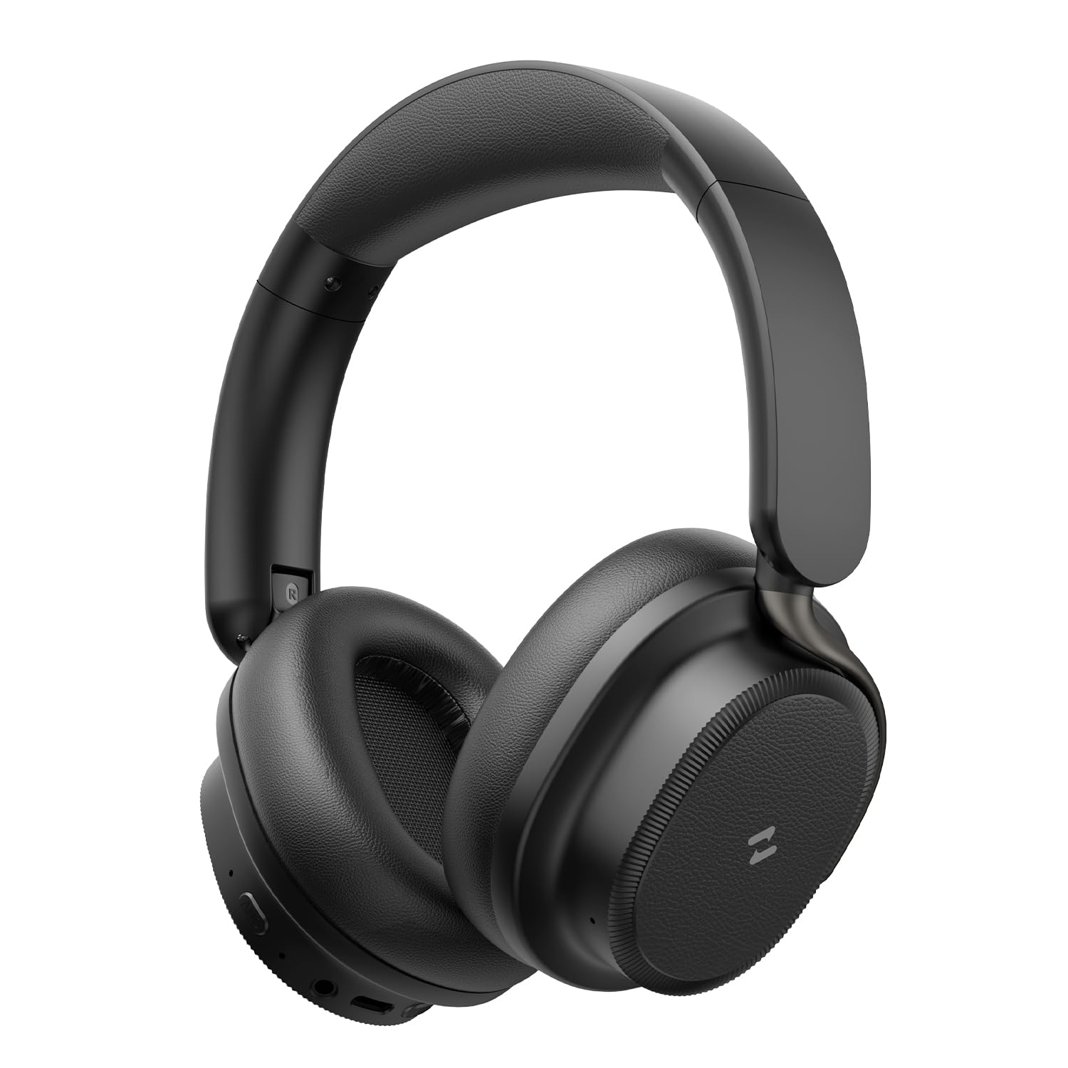 havit SPACE NC01H Hybrid Active Noise Cancelling Kopfhörer, Over Ear Bluetooth Kopfhörer mit 4 Mic ENC, 132H Spielzeit, Faltbare Overhead-Kopfhörer mit tiefem Bass, Bluetooth 6, App-Steuerung