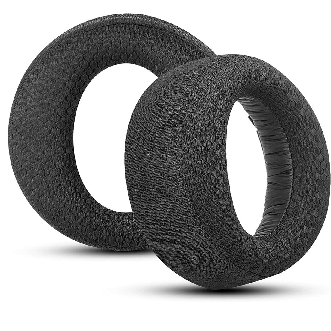 PS5 Kopfhörer Ohrpolster, Mesh Stoff Ersatzpolster mit Memory-Schaumstoff für Soy Puls 3D Wireless Headset, Ideal für Gaming, Musik und langes Tragen