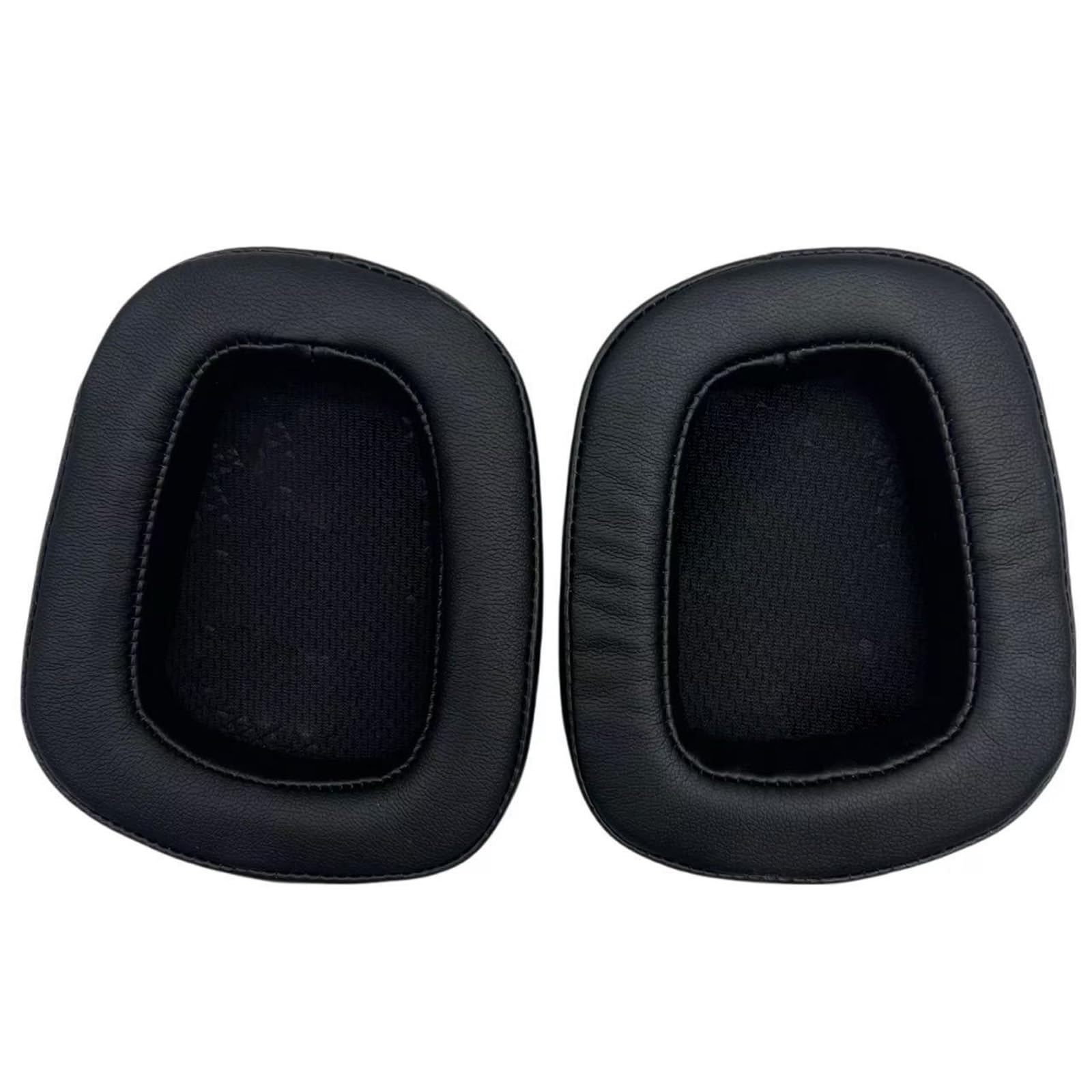 Hochwertige Ersatz-Ohrpolster kompatibel mit Logitech Gaming Headsets G935, G933, G930, G635, G633, G430, G432 & mehr – 1 Paar Memory-Schaumstoff Ohrkissen, Schwarz