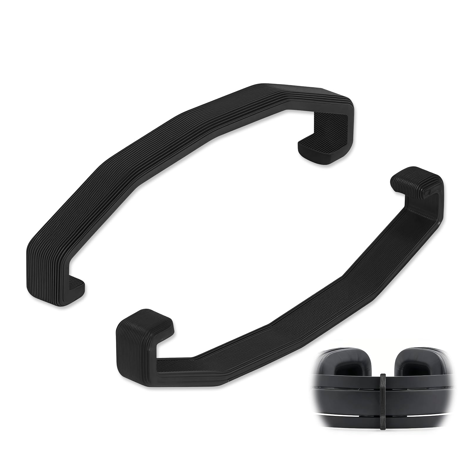 A50 Headband Clip für Astro Headset Kopfbügel - 2X Headband-Fix Geeignet für Logitech Astro A50 X, A 50 Gen 5/Gen 4, Mod Kit, Stabiler Kopfbügel-Clip zur Fixierung Kopfhörerheadbands, Einfache Montage