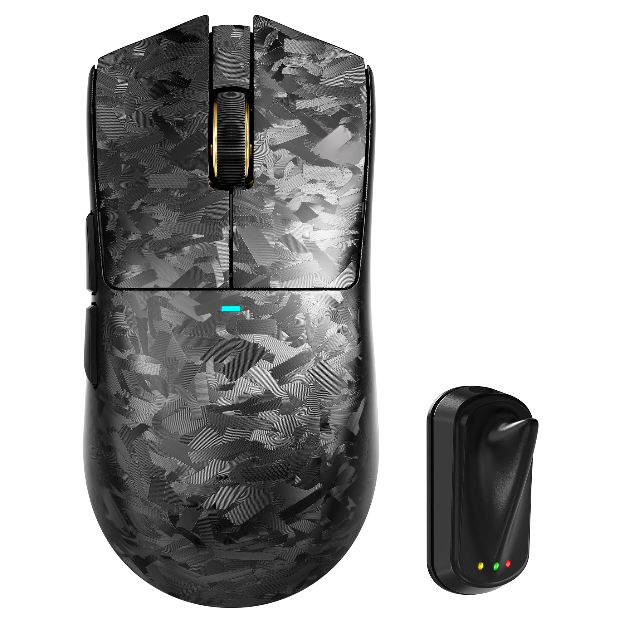 ATTACK SHARK X11 Ultra Wireless Gaming Mouse, Ultra-Light 63g, 42K DPI, 8K Polling, Nordic Chip, Carbon Fiber, for Esports & Pro Gamers