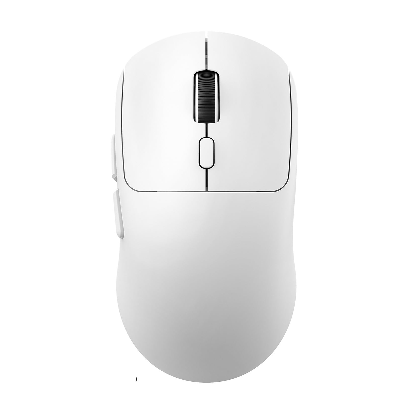Tangxi T30 Gaming-Maus, 6400 DPI Kabellose Wiederaufladbare Maus mit 6 Tasten und TTC-Schaltern für Laptop, Desktop, PC, Tablet, Bluetooth 5.4, 2,4 G, Kabelgebundene Modi (T30 Weiß)