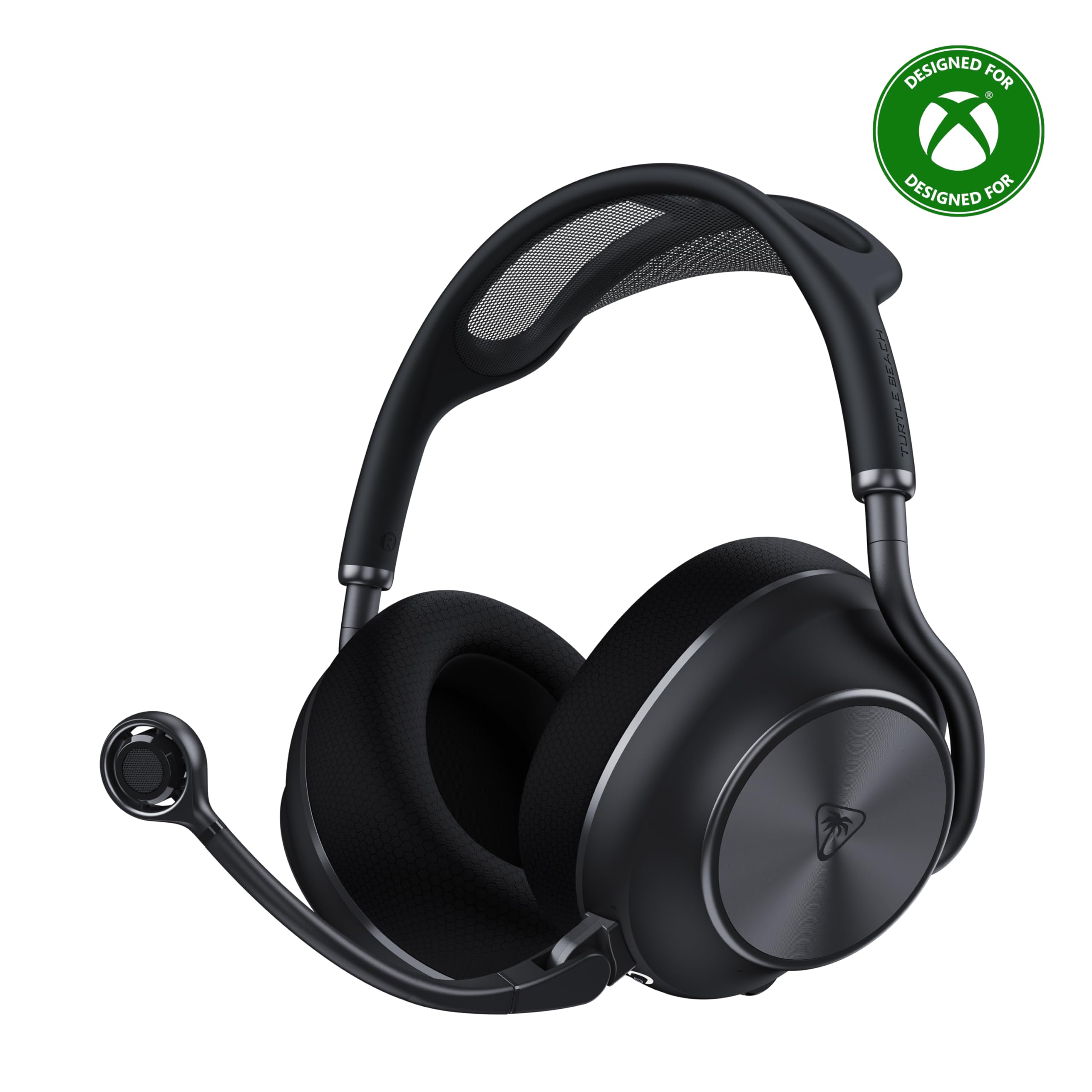 Turtle Beach Stealth Pro II Wireless Premium-Multiplattform-Gaming-Headset für Xbox Series X oder S, PS5, PS4, PC, Hi-Res 24-bit Audio, Geräuschunterdrückung, Schwarz