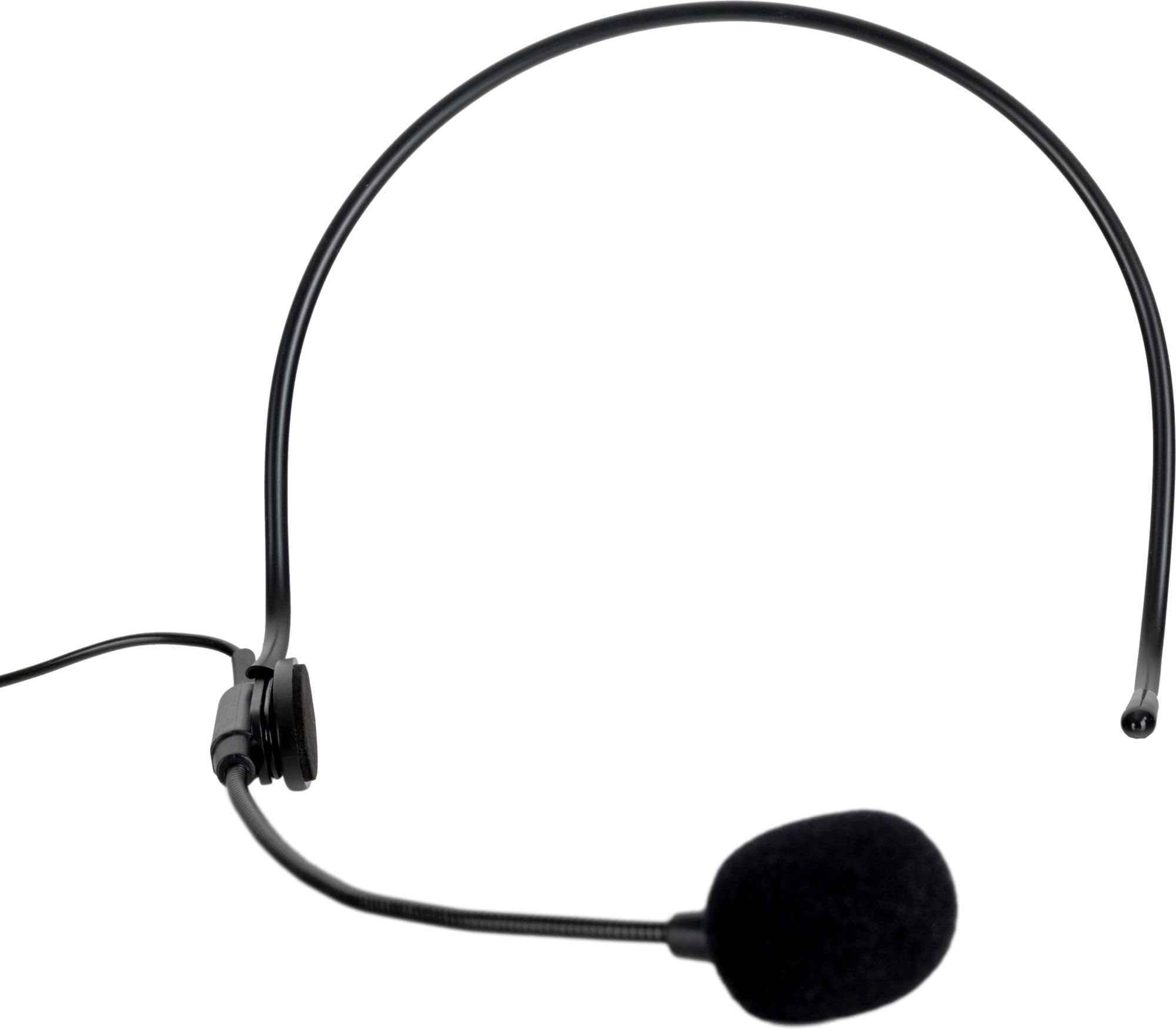 Pronomic SDH-100 Silent Guide Headset Mikrofon - Kondensator Mikrofon mit 3,5 mm Klinke - klarer Sprachklang - leichter Tragekomfort - für Bodypack Sender Tourguide Präsentation Event - Schwarz