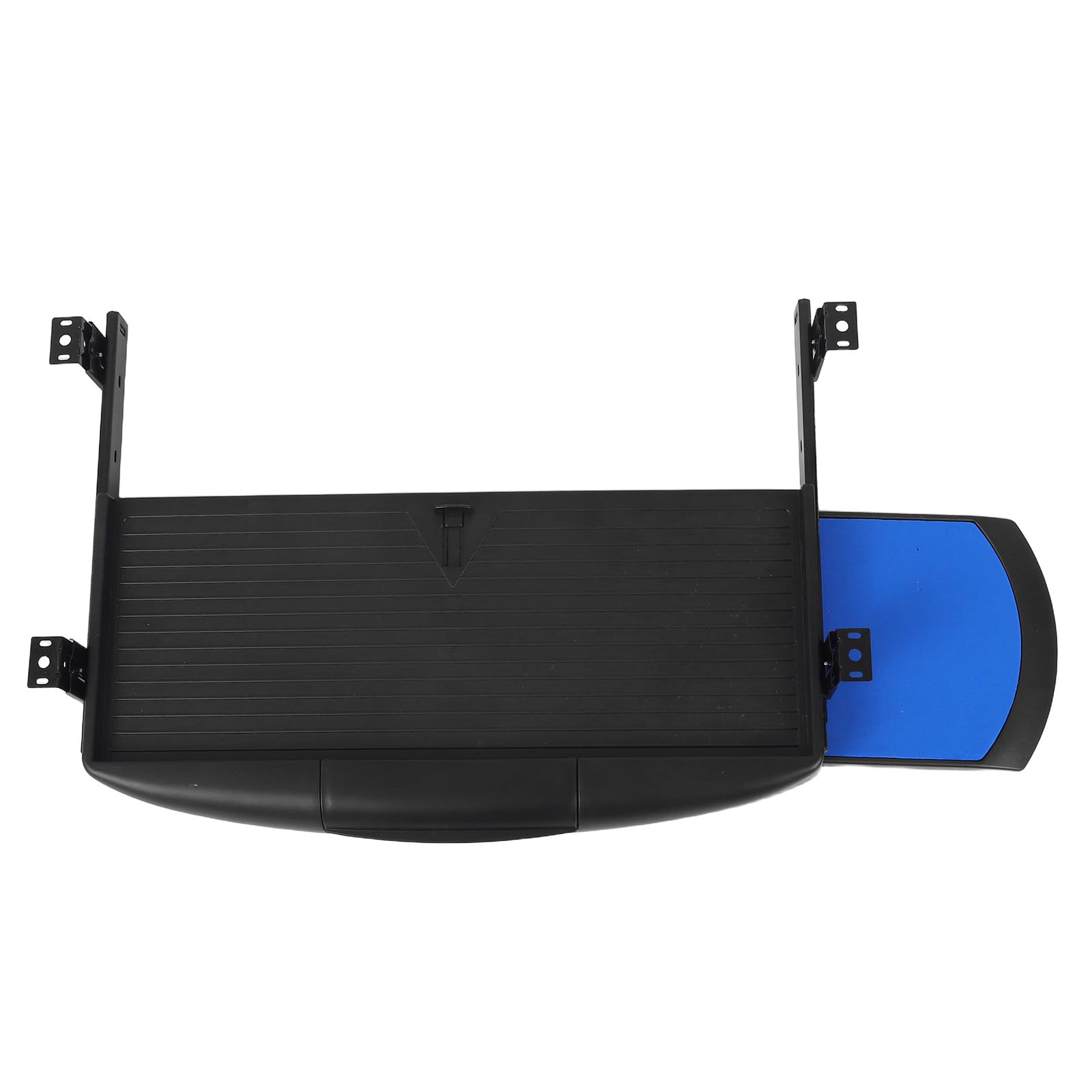 Ausziehbare Tastaturablage unter – 530 x 215 mm ausziehbar mit Maus-Plattform für Büro, Zuhause und Gaming – platzsparende Lösung