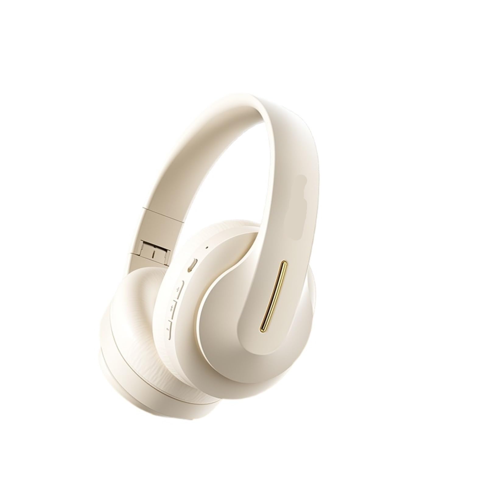 Generisch LES-107 6.0 Headset, Surround-Sound-Gaming-Kopfhörer AUX verkabelt faltbar(Beige)