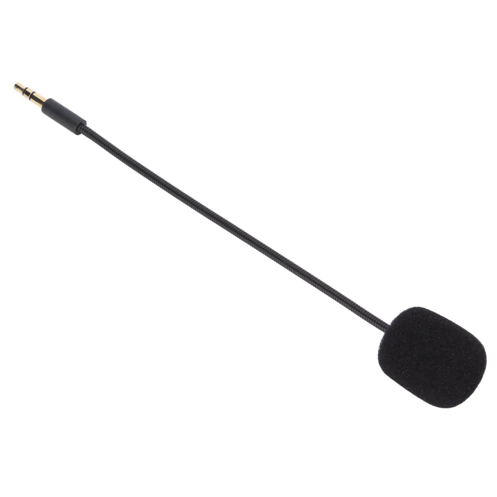 Hochwertiges, Universelles 3,5-mm-Mikrofon, Klare Stimme für Kopfhörer, Schwamm + Aluminiumlegierung