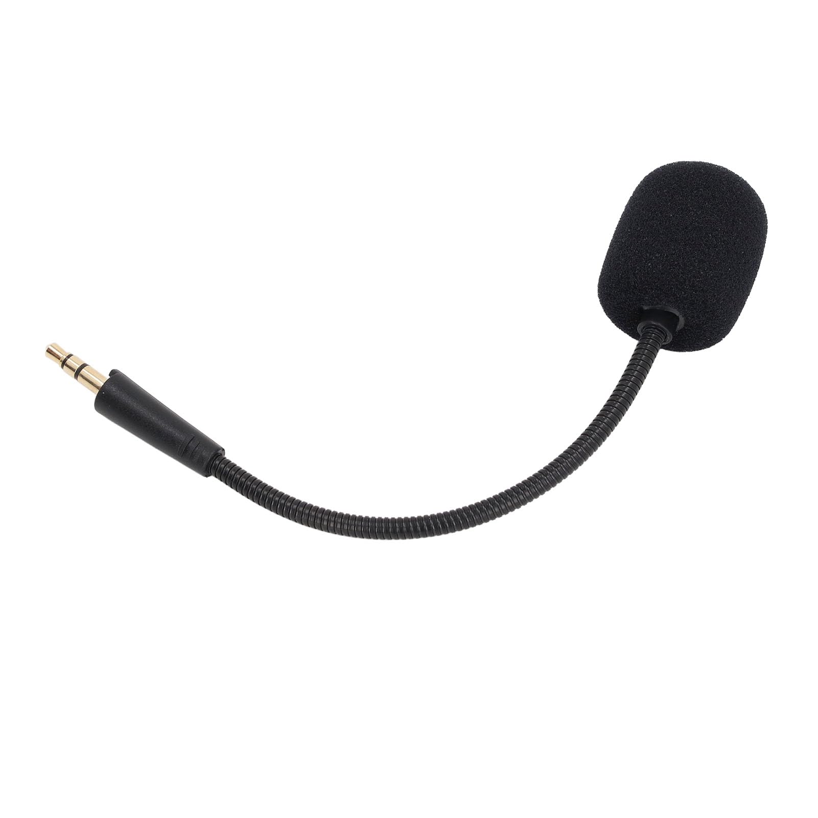 Yosoo Health Gear Game-Headset-Ersatzmikrofon, Abnehmbarer Mikrofonarm mit Vergoldetem 3,5-mm-Stecker für Barracuda X-Gaming-Headsets