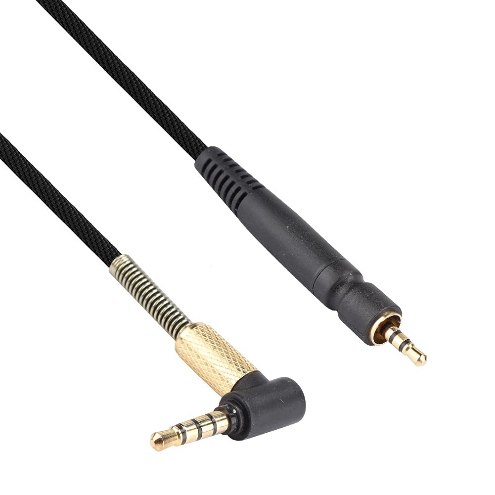 OFC Sauerstofffreies Kupfergeflochtenes Gaming-Headset-Kabel High Fidelity 51,1 Zoll G4ME ONE/PC 373D, Schwarz (Telefonversion)