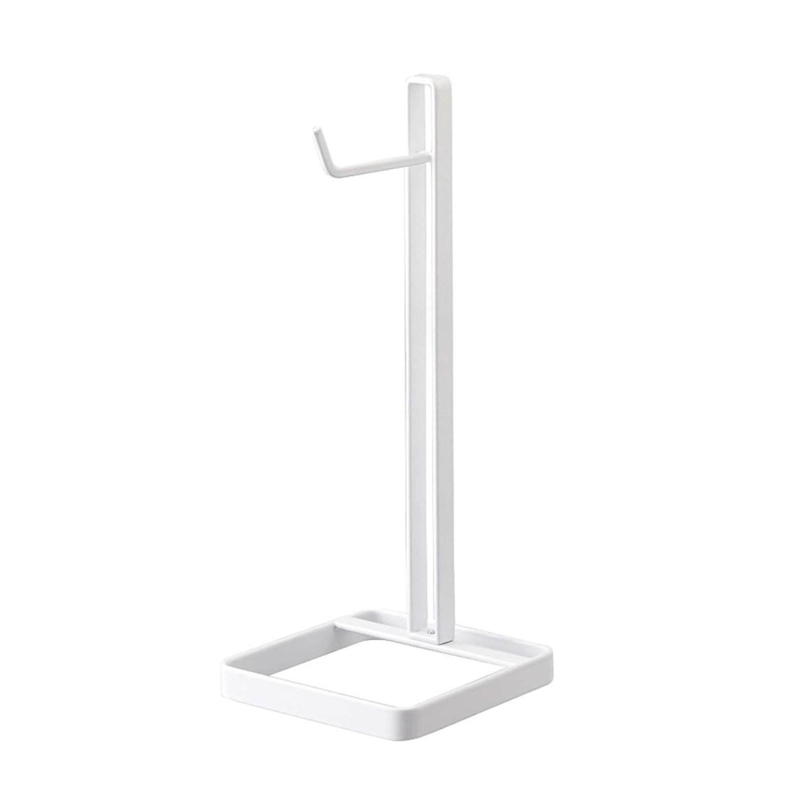 Kopfhörerständer Headset-Halter, Kopfhörer-Ständer, Metall-Gaming-Headset-Halter, Tisch-Display Stabil & Platzsparend(White)