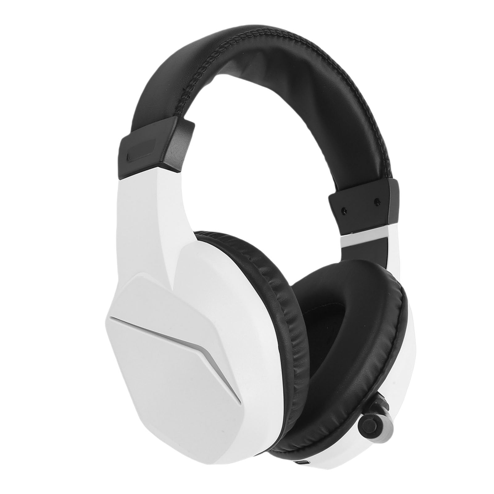 Sxhlseller Kabelloses Gaming-Headset |2,4 G + Bluetooth 5.4 Dual-Modus, 40-mm-Treiber und AI-Mikrofon mit Geräuschunterdrückung für PC mit RGB-Beleuchtung und 40 Stunden Spielzeit (White)