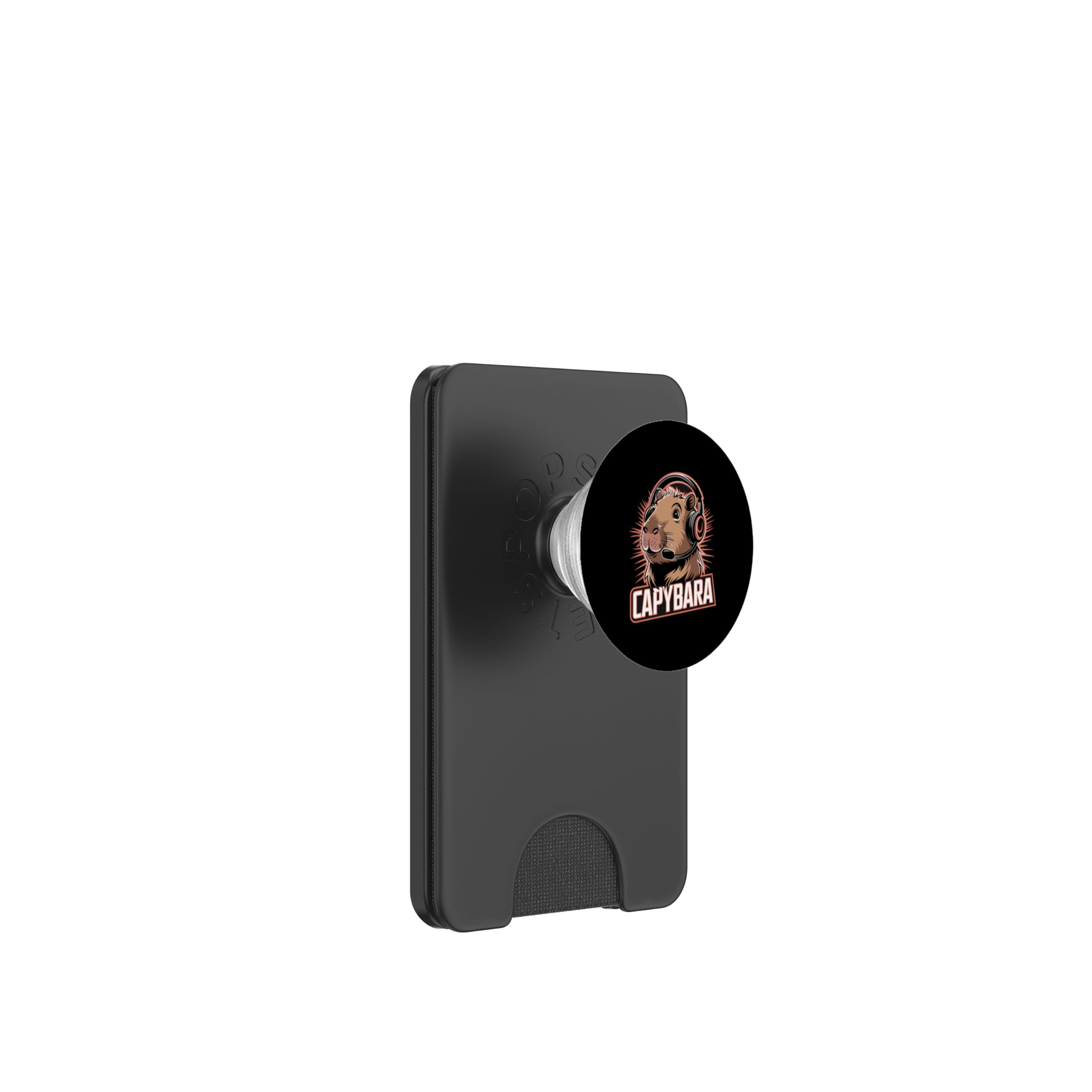 Capybara Gamer Headset Cute Gaming Capybara PopSockets PopWallet für MagSafe