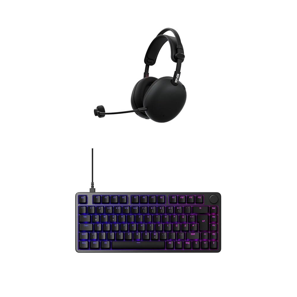 Sony INZONE H9 II kabelloses Gaming-Headset mit Noise Cancelling, schwarz + INZONE Keyboard