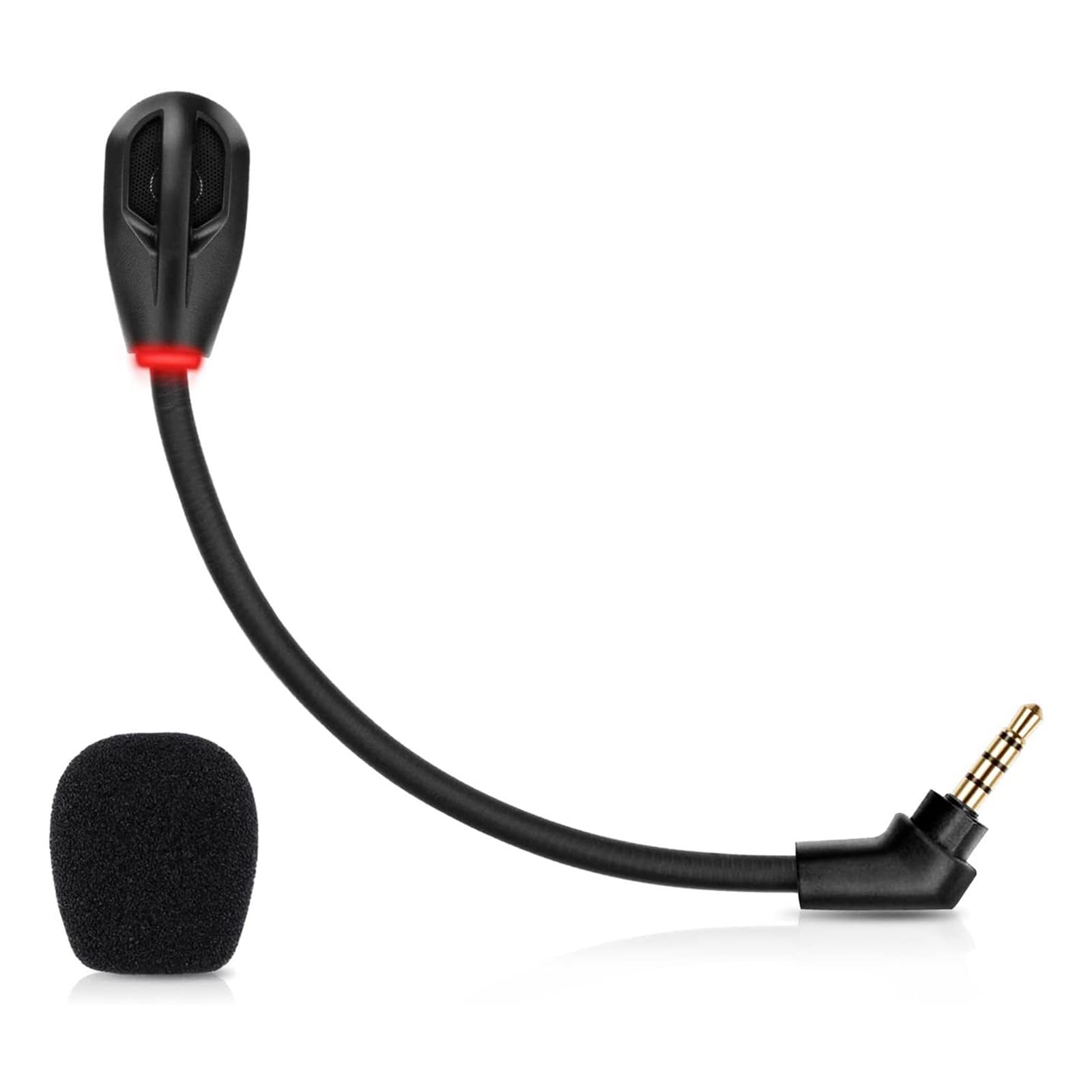 Mikrofon Ersatzmikrofon für Cloud Flight/Flight S Gaming Headset, abnehmbare Kopfhörer Mic Boom Gaming Headset