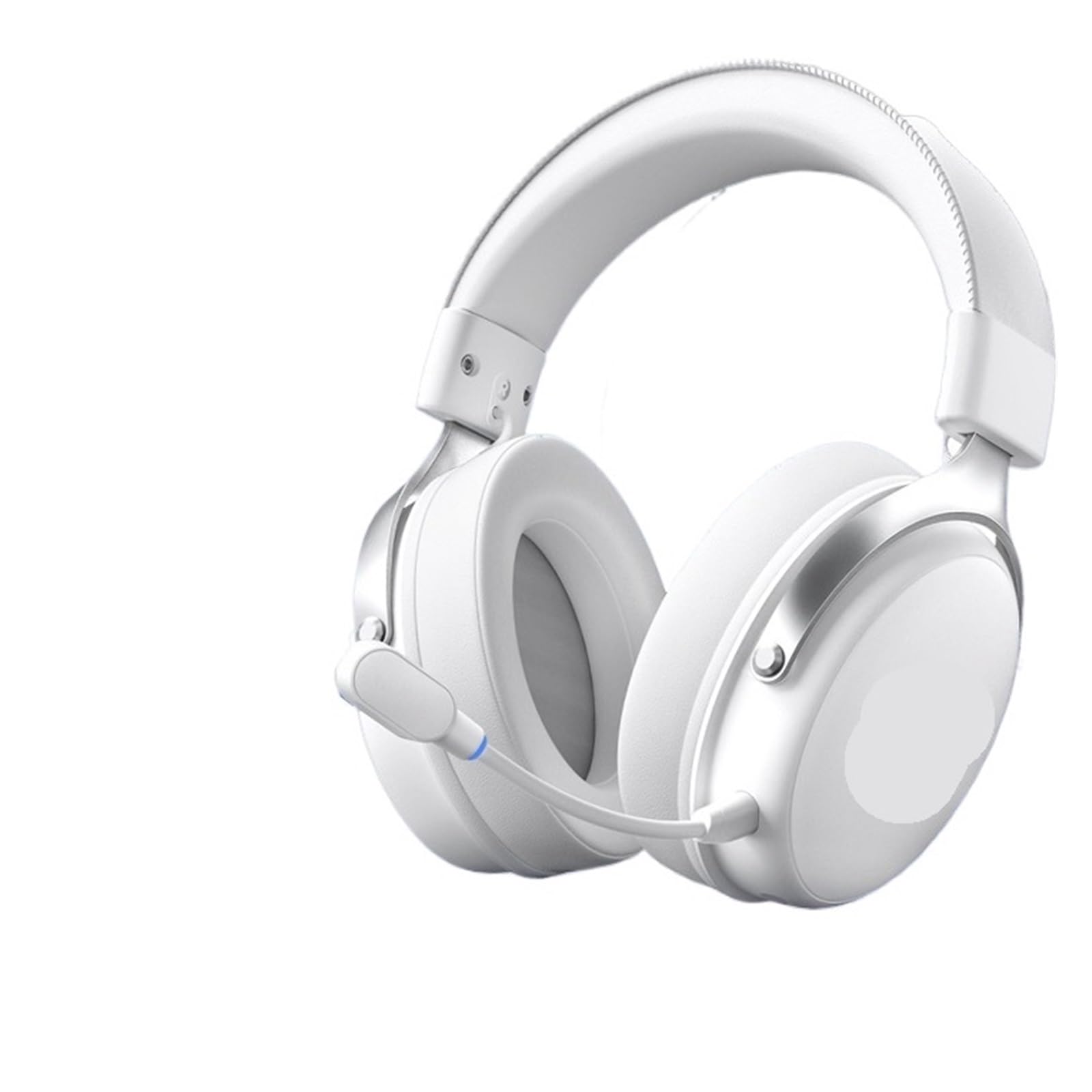 Generisch Tri-Mode-Gaming-Headset mit Mikrofon, tragbarer Audio-Kopfhörer 7.1-Surround-Sound(V9Pro-Silver)