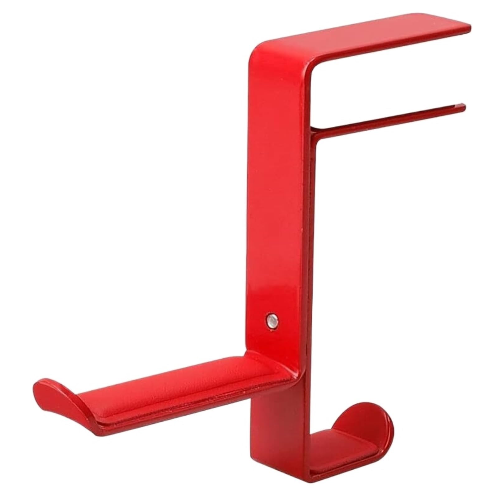 Kopfhörerständer, Gaming-Headset-Ständer, Desktop-Seitenclip-Halter, universeller Kopfhörerhalter(Rosso)