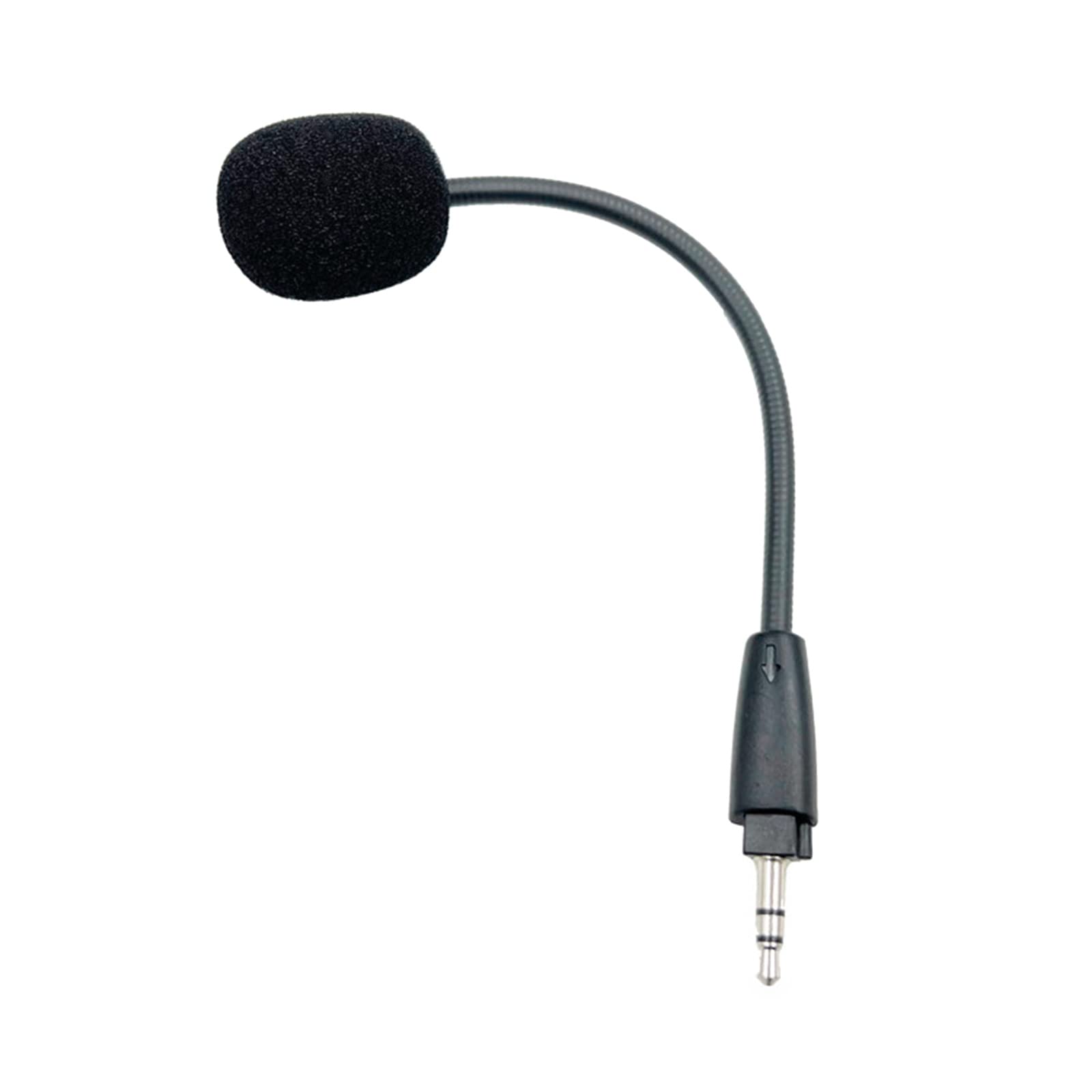 Mikrofon Ersatzmikrofon für HS35 HS45 Gaming Headset, Abnehmbarer Kopfhörer Mikrofonarm, Ersatzmikrofon für Headset