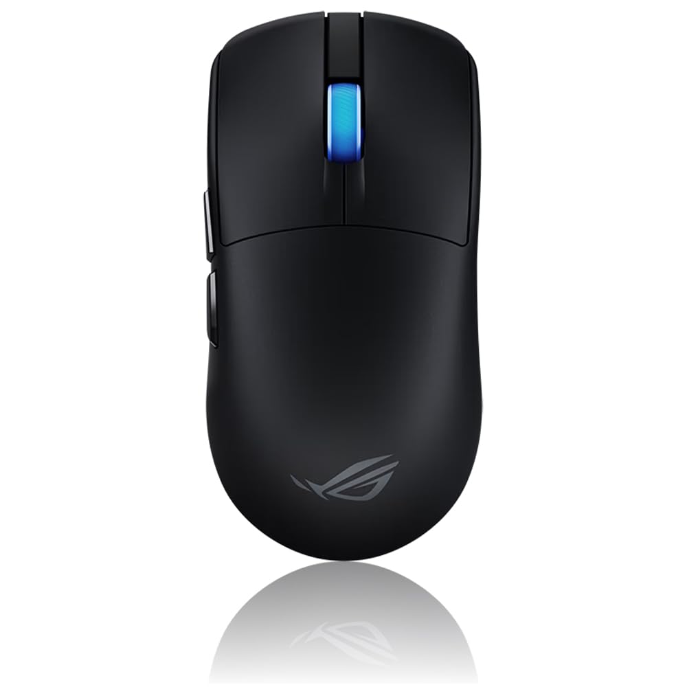 Cutesliving ROG Harpe II Ace Kabellose Gaming-Maus mit 42000 DPI Sensor, optischen Schaltern, 48g Leichtgewicht, SpeedNova 8K Wireless, Tri-Mode für kompetitives Gaming (Schwarz)