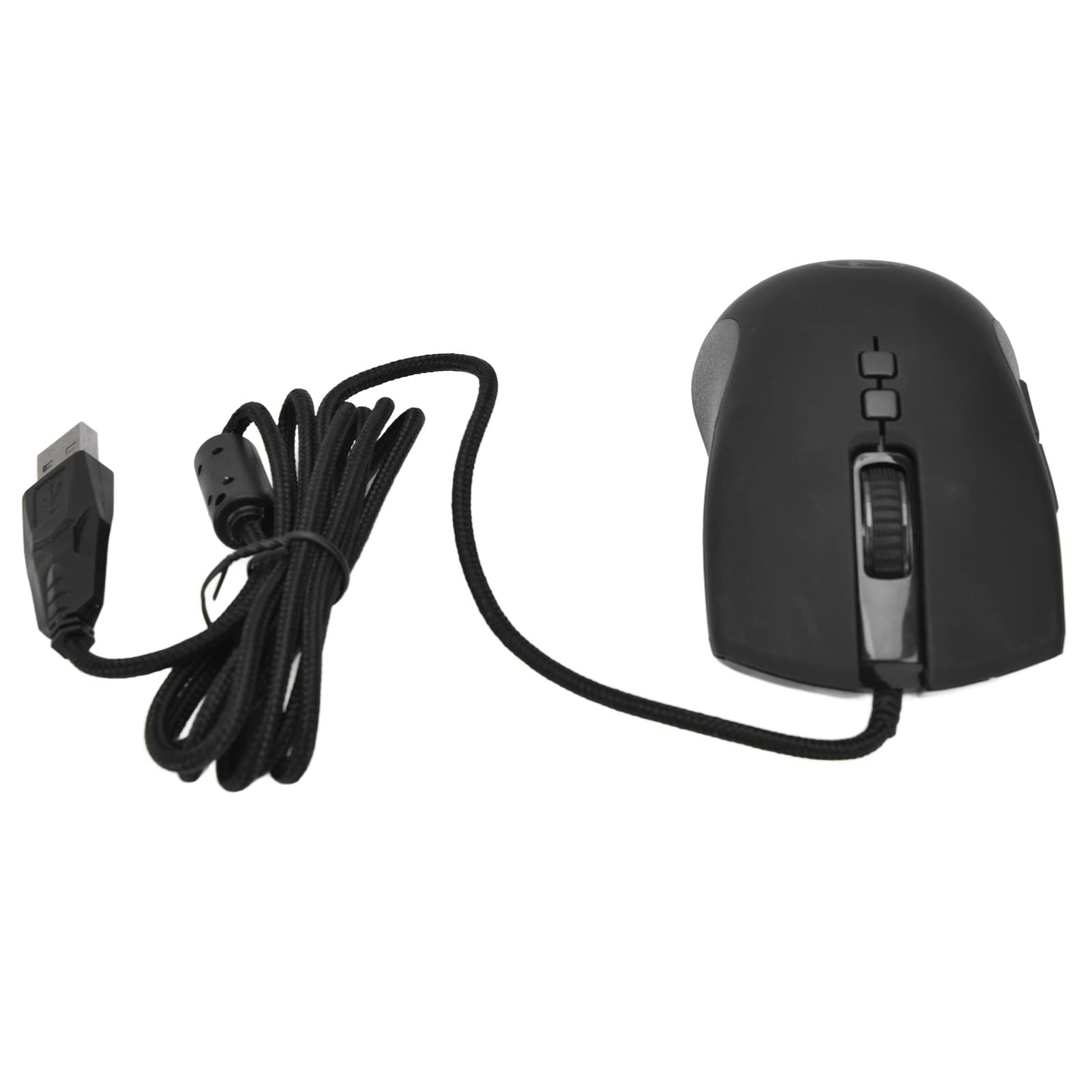 Ergonomische RGB-Maus mit Kabel, 6 DPI-Stufen, Hintergrundbeleuchtung, Gaming-Maus für Desktop-Computer und Laptops