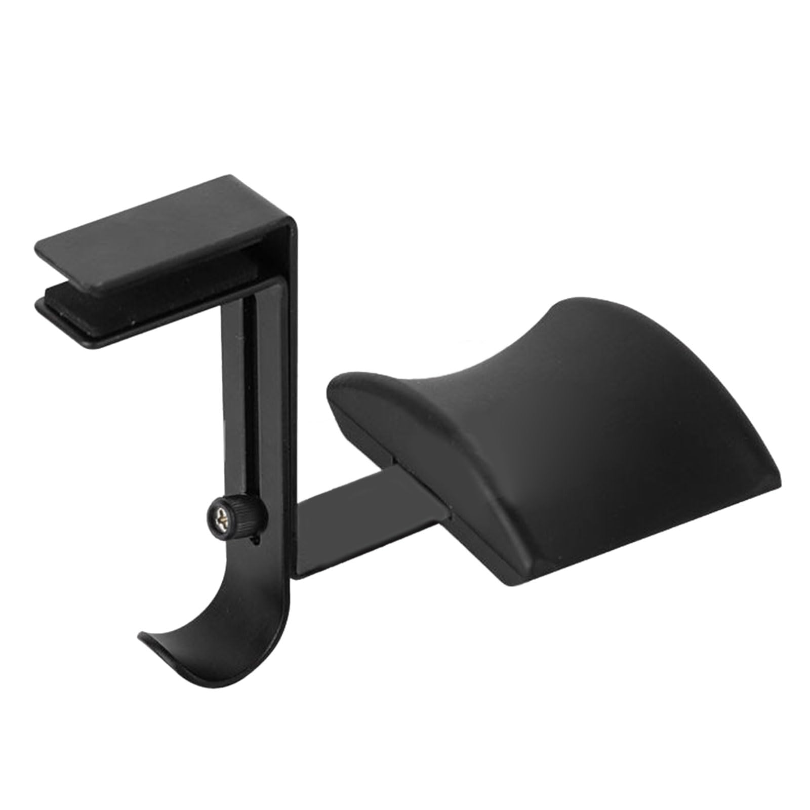 Platzsparende Klemmhalterung für Kopfhörer für Gaming und Schreibtische, universeller Headset-Ständer mit schneller Installation, Kopfhörerständer aus Aluminiumlegierung