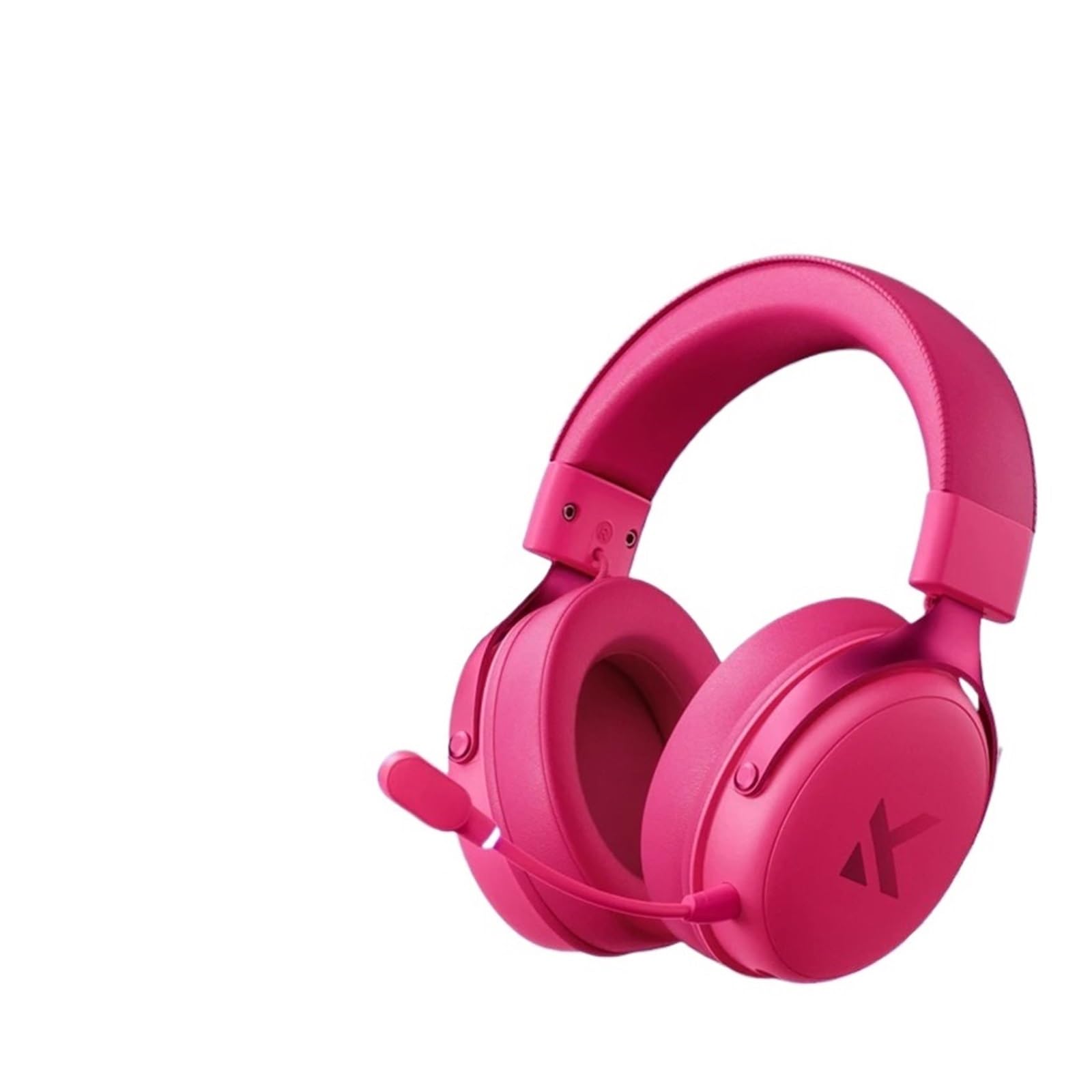 Generisch V9 Pro E-Sports-Headset mit Mikrofon, Tri-Mode-Gaming, 7.1-Kanal-Surround-Sound, tragbare Audio-Kopfhörer(V9Pro-Red)