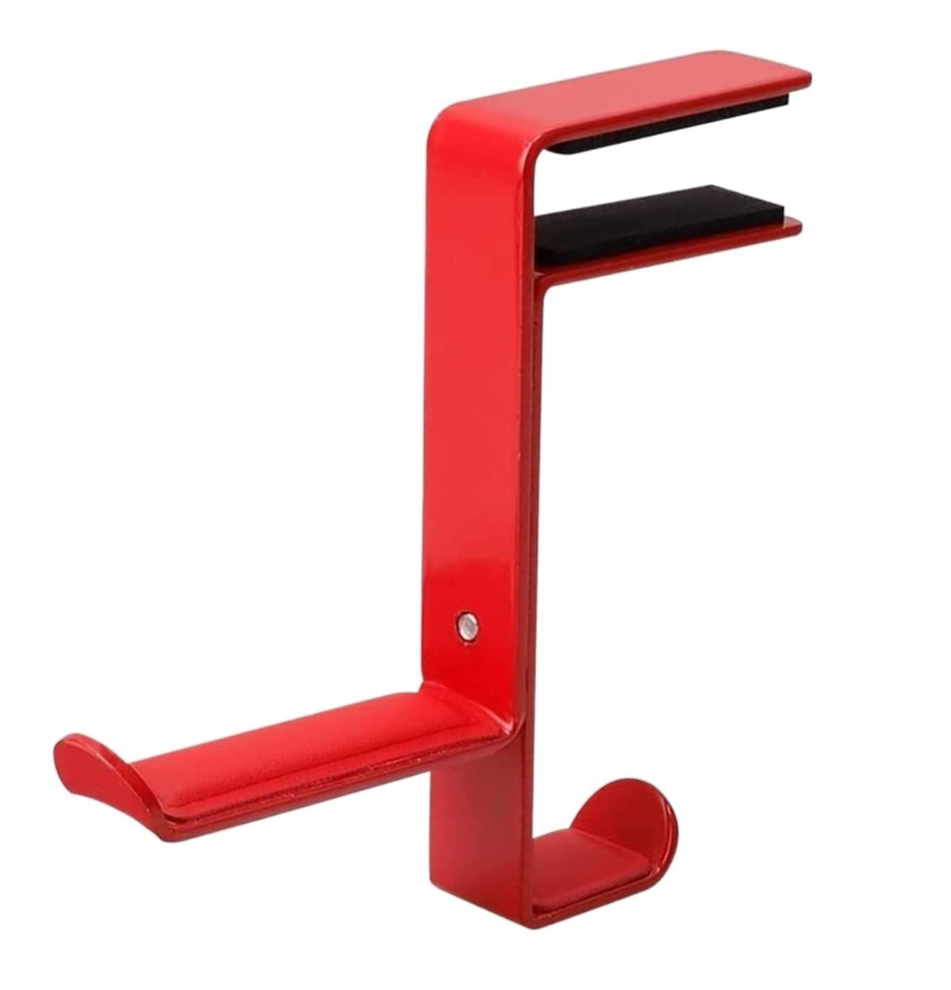 Schreibtisch Universal Büro Headset Aufhänger Gaming Halterung Display Rack Platz sparen Kopfhörer(Red)
