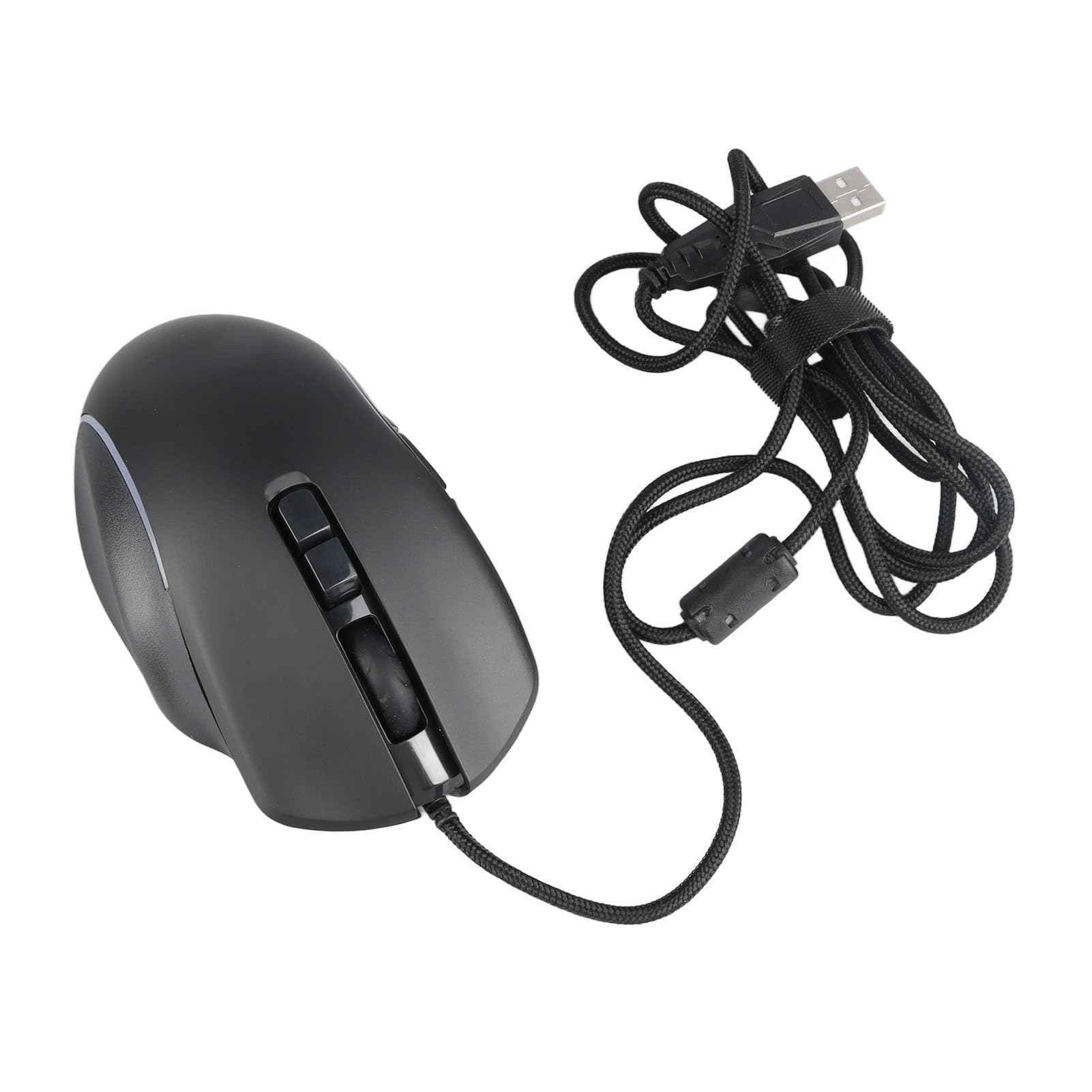 Cryfokt 10-Tasten-RGB-Gaming-Maus, Kabelgebunden, 6 DPI, Computer-Gamer-Maus mit Bequemem Griff für Büroangestellte (1)