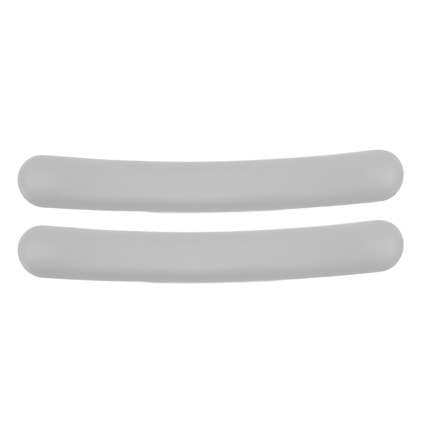2 Stück Kopfhörer-Ersatzkopfbügel-Polster für das Barracuda X kabellose Gaming-Headset, Memory-Schaumstoffkissen mit Proteinleder, einfache Installation – Komfortupgrade für (Grau)