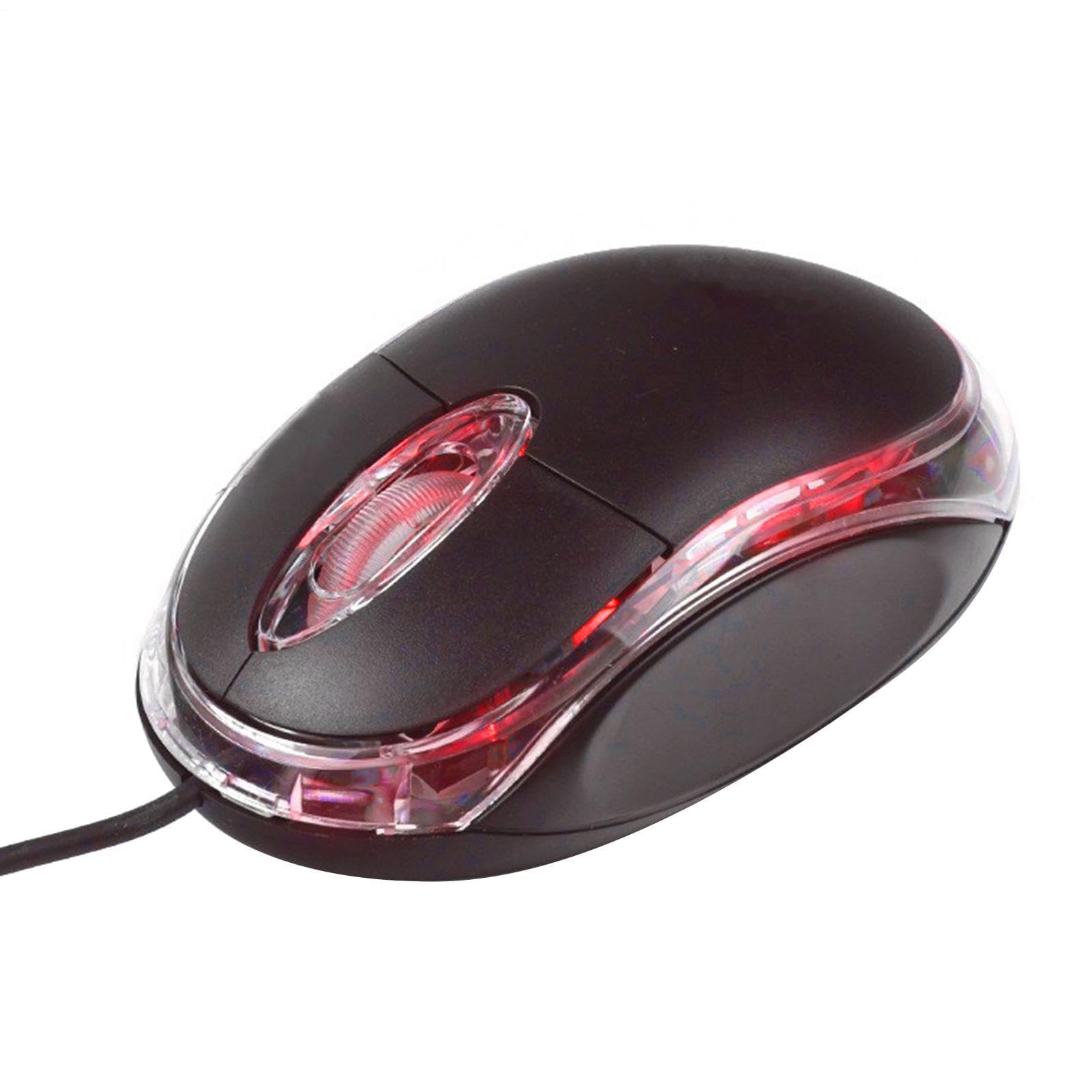 Mechanische Gaming-Maus – programmierbares Computerzubehör, ergonomisches professionelles Gerät, kabelgebundene Maus für Laptop | Präzisions-Scrollwerkzeug für ein Erlebnis