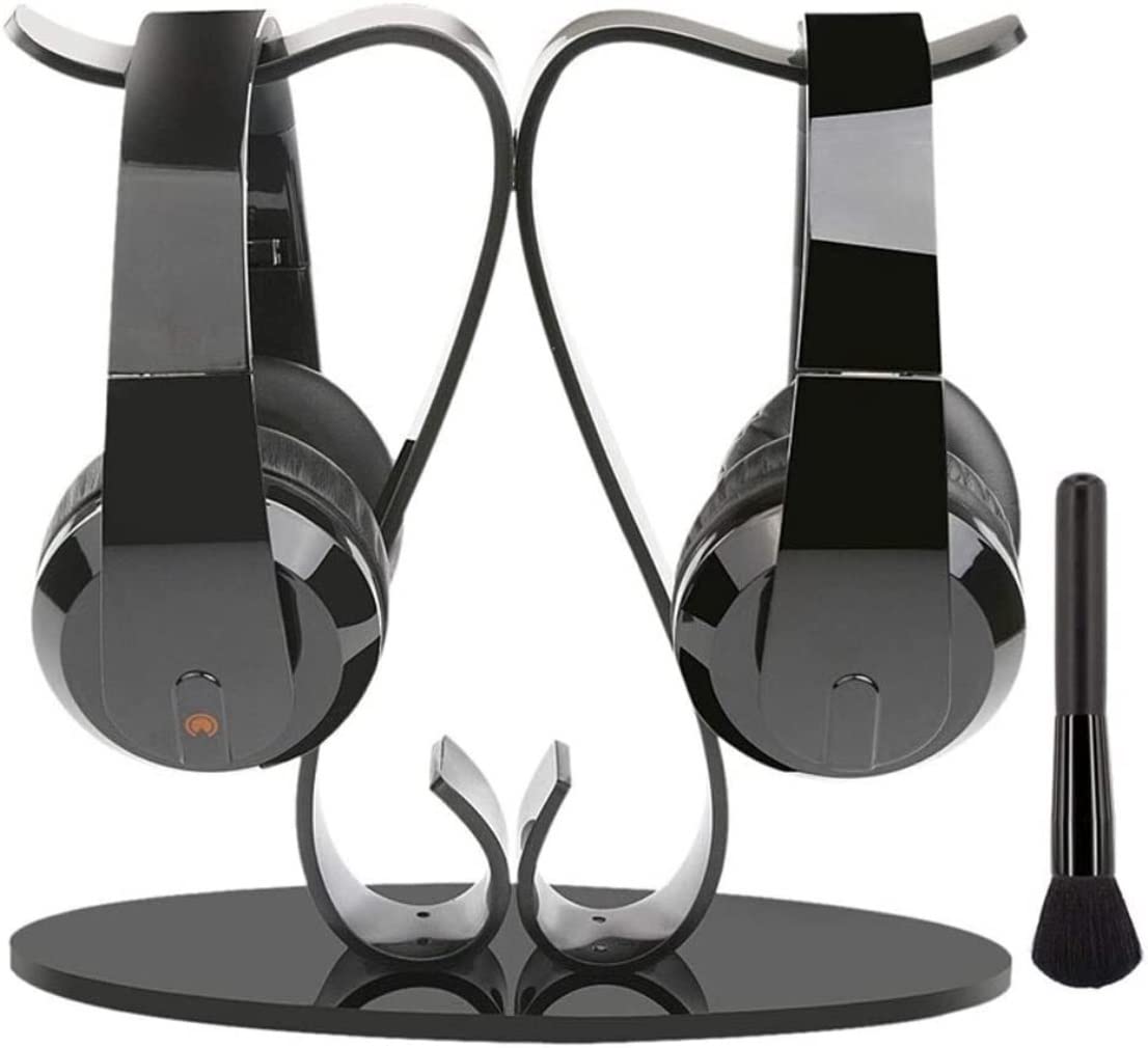 Kopfhörerständer, einfacher, kreativer Headset-Aufhänger, verstellbares und stabiles Design für Schreibtisch-Organisation, kompatibel mit allen Kopfhörern