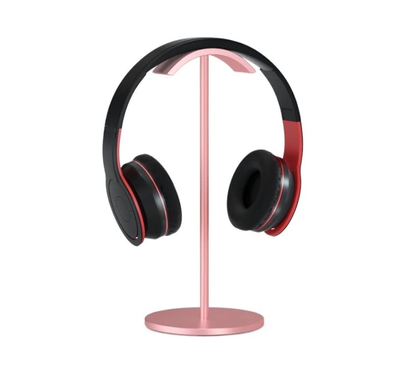 Headset-Ständer U-Typ, Bogen-Aluminium-Kopfhörerhalter mit rutschfestem Silikon-Pad für stabiles Spielen und Aufbewahren