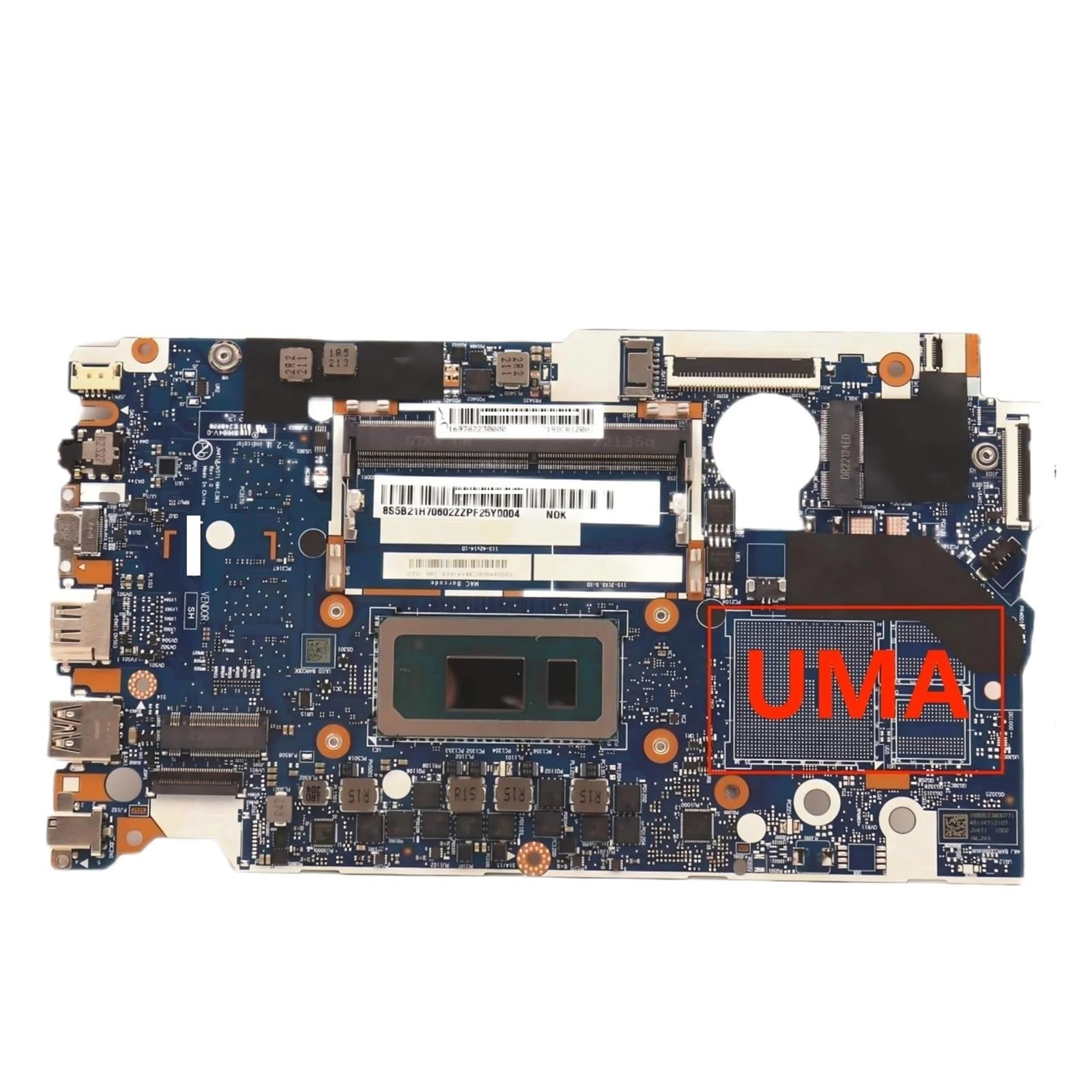 NM-E361 Mainboard, kompatibel for Lenovo, V15 G3 IAP Laptop Motherboard mit i3-1215U i5-1235U CPU, RAM 4GB 8GB UMA JV471 JV571(I5-1235U RAM-4GB)