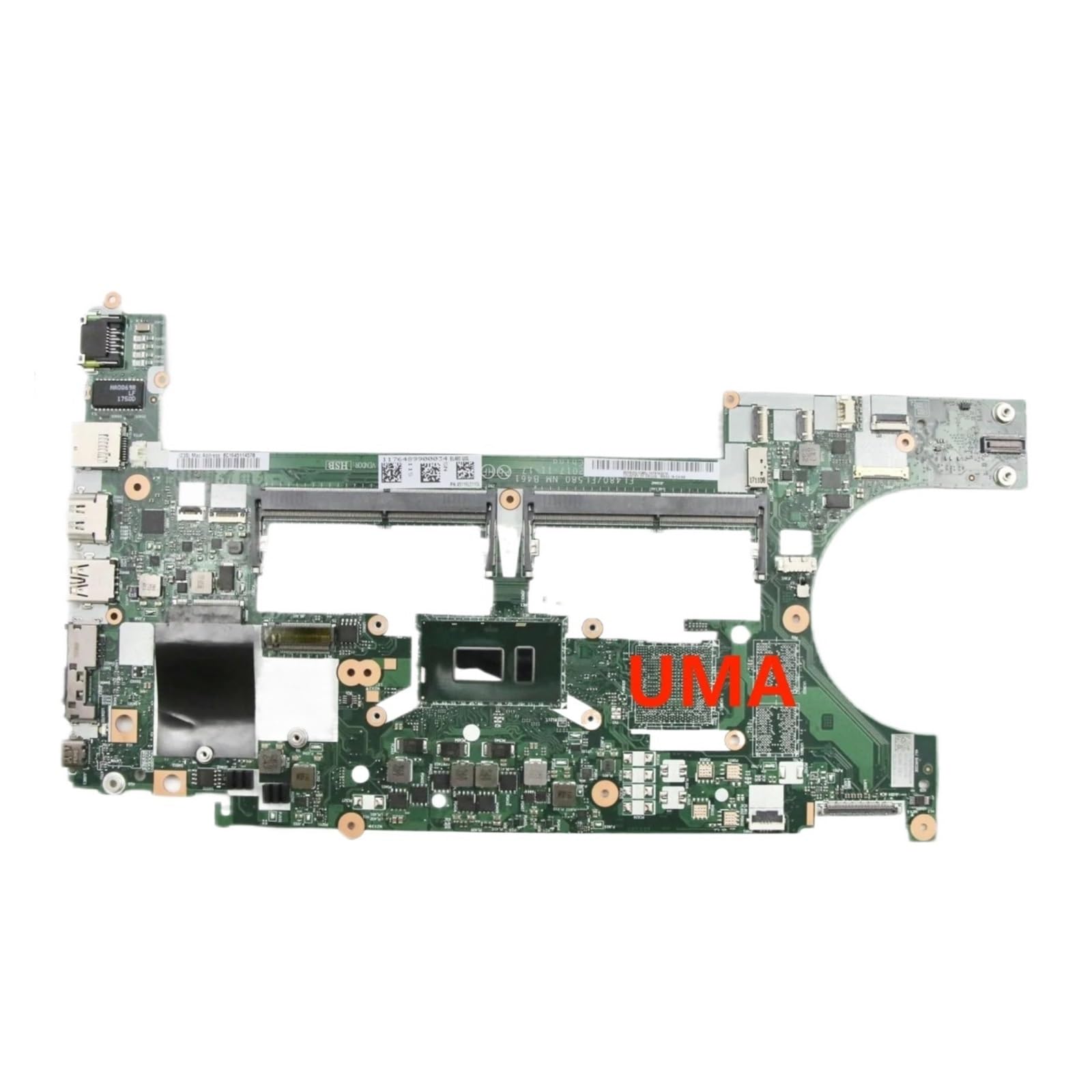 NM-B461 Mainboard, kompatibel mit Thinkpad, L580 L480 Laptop-Motherboard mit CPU I3 I5 I7 7./8(L480 i5-8250U)