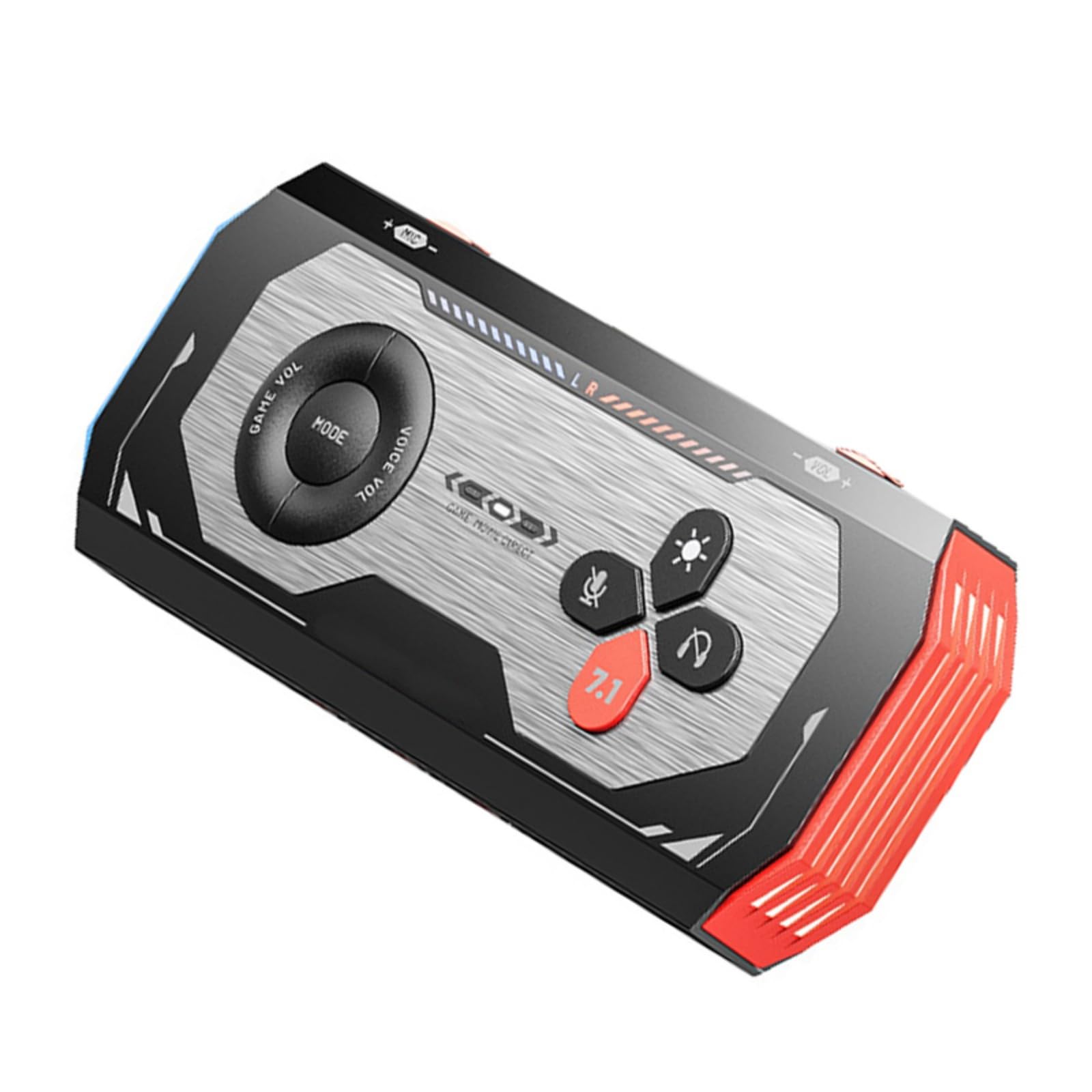 Tragbare USB Sound Schnittstellen für Computer, sofortige Einrichtung, kein Treiber erforderlich, unterstützt Headsets und Mikrofone, verbessert die Qualität für Gaming, Plug and Play USB Karte