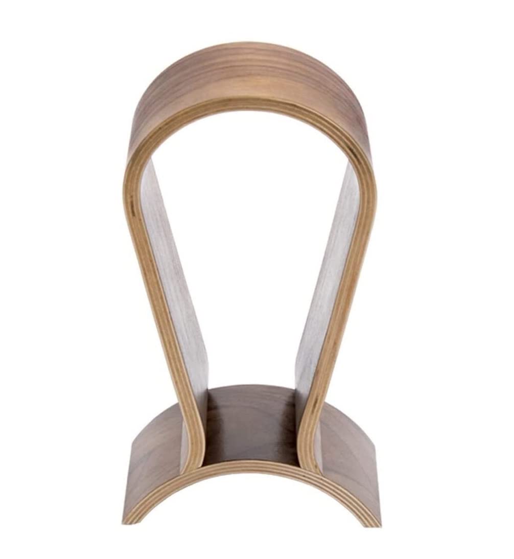 MRKU Kopfhörerständer aus Massivholz, Headset-Haken, Tischhalterung, Hängehalterung, Ablage für Kopfhörer