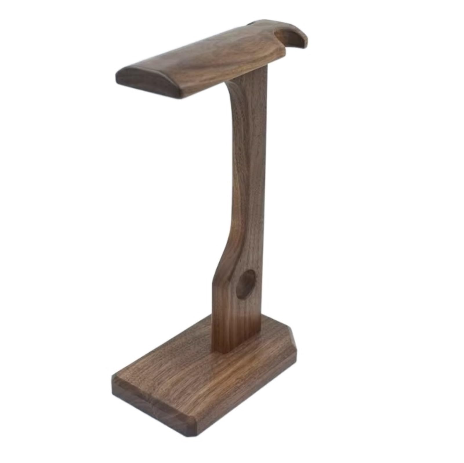 MRKU Kopfhörerständer, Headset-Haken, Tischaufhänger aus Holz (Walnuss, Palisander, rote Birne), Blumenregal, Ohrhörer