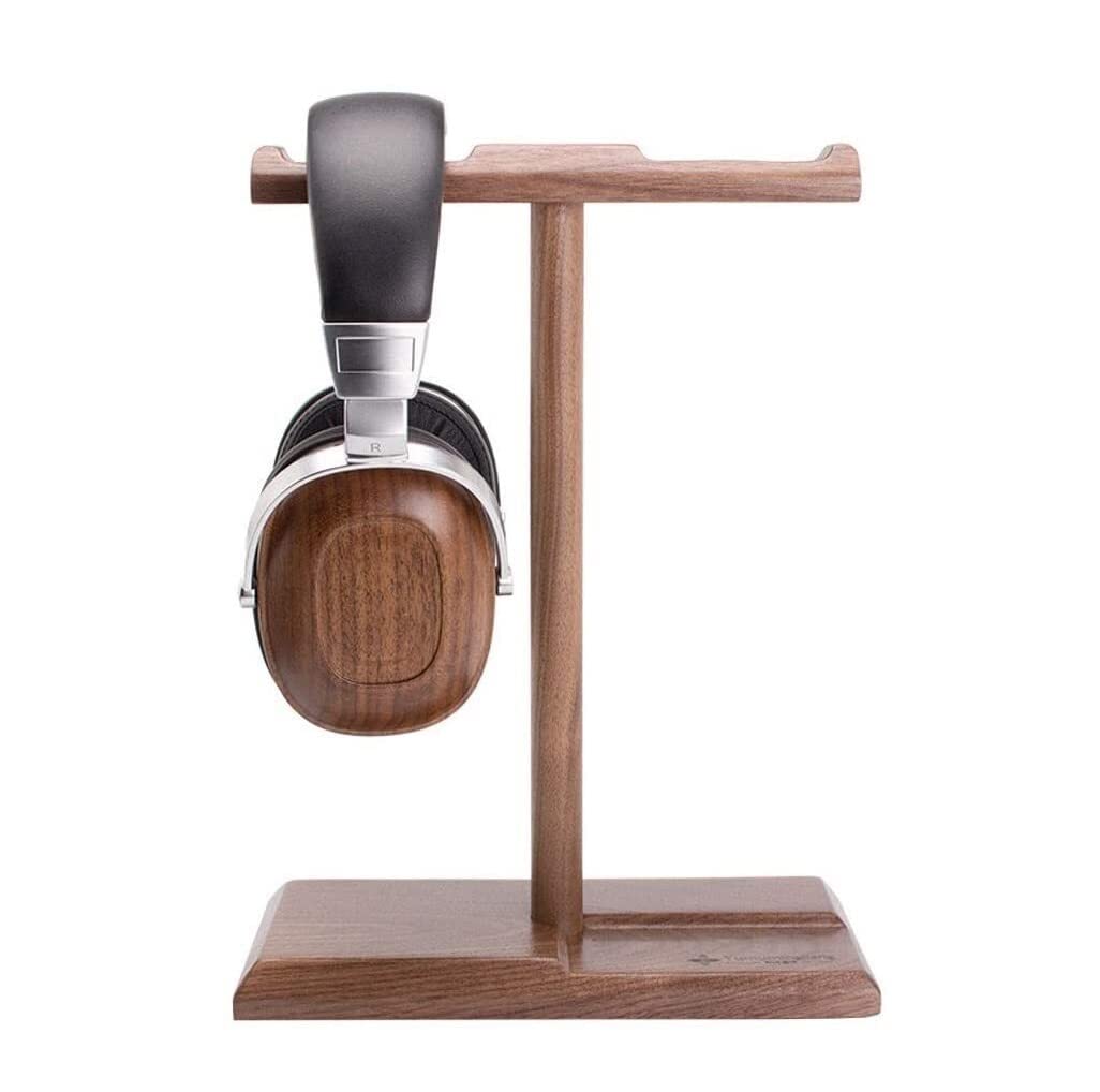 MRKU Kopfhörerständer, Headset-Haken, Schreibtisch-Design, universelle Halterung aus Massivholz zum Aufhängen von Kopfhörern