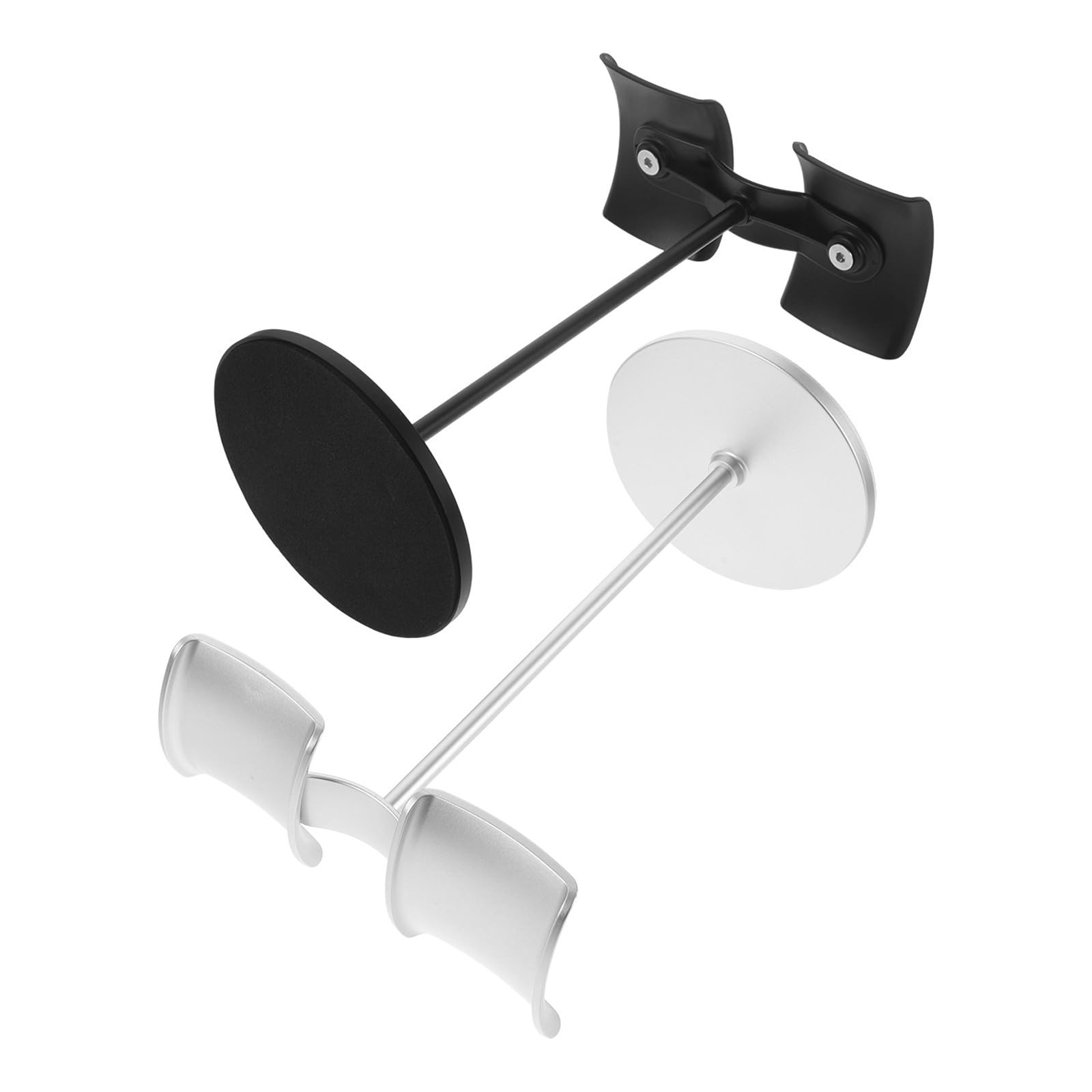 PRETYZOOM 2 Stück Praktischer Gaming Kopfhörerhalter aus Kunststoff für Schreibtisch Bequeme und Stabile Headset Halterung für Hotels und Arbeitszimmer