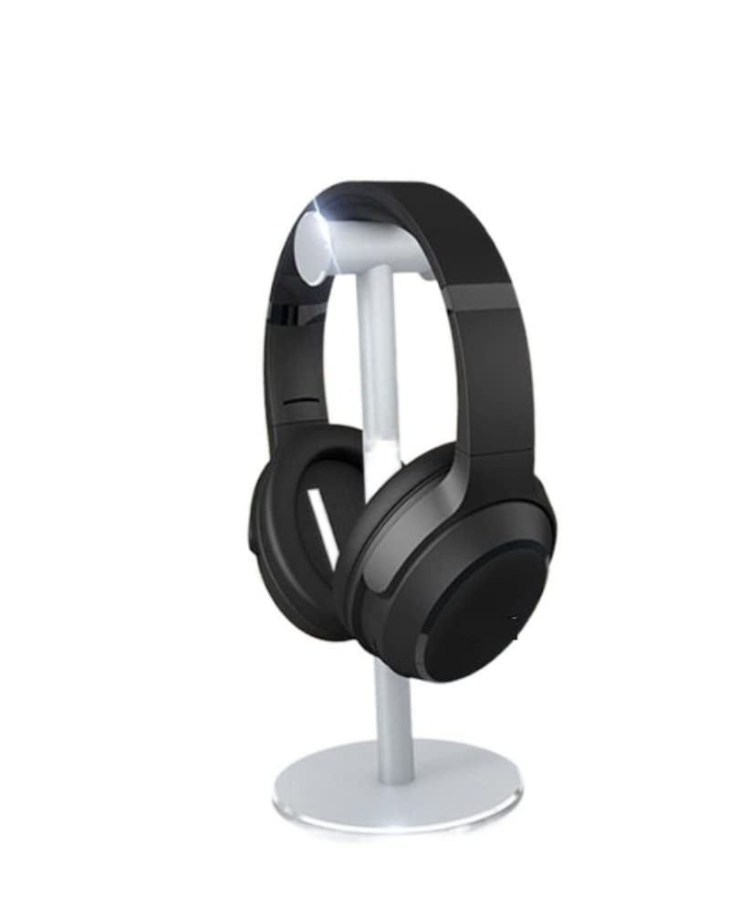MRKU Kopfhörerständer, Headset-Haken, Tischablage, kreative multifunktionale Halterung aus Metall (Aluminiumlegierung)