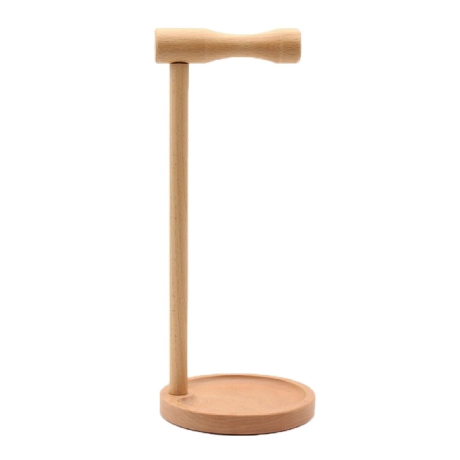 MRKU Kopfhörerständer, Headset-Haken, Tischhalterung, Buche, Holz, Universal, für Ohrhörer