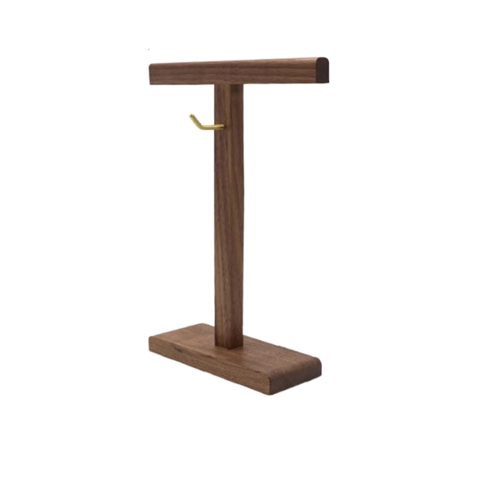 MRKU Kopfhörerständer mit Haken, Tischhalterung aus Holz für Gaming-Displays in den meisten Größen