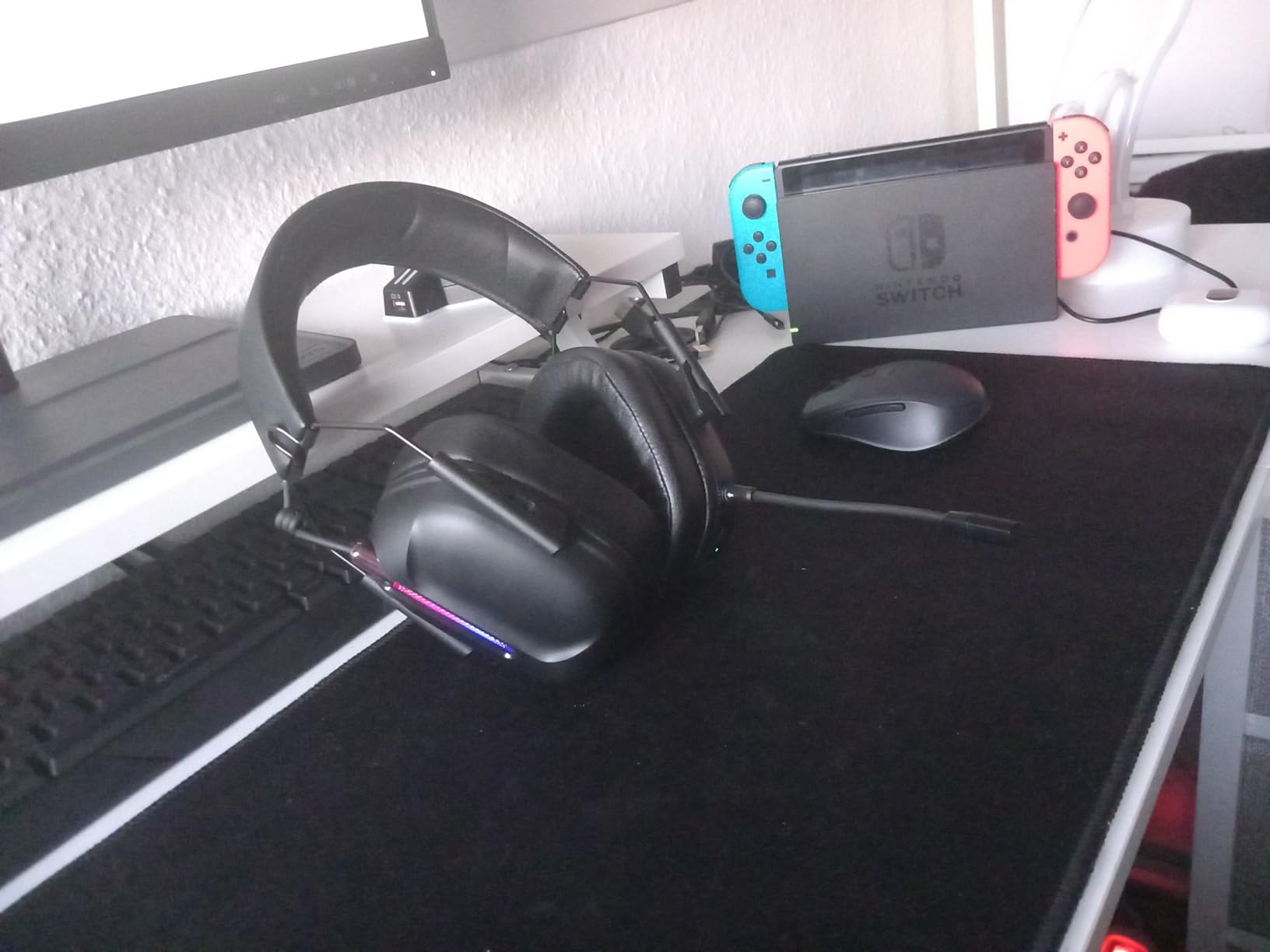 Ein super Headset was langlebig und sehr komfortabel am Kopf is. Foto